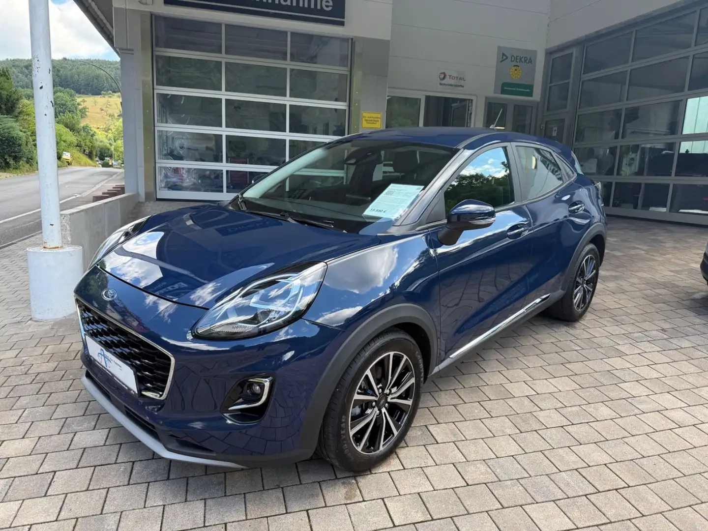 Ford Puma Titanium Bleu - 2