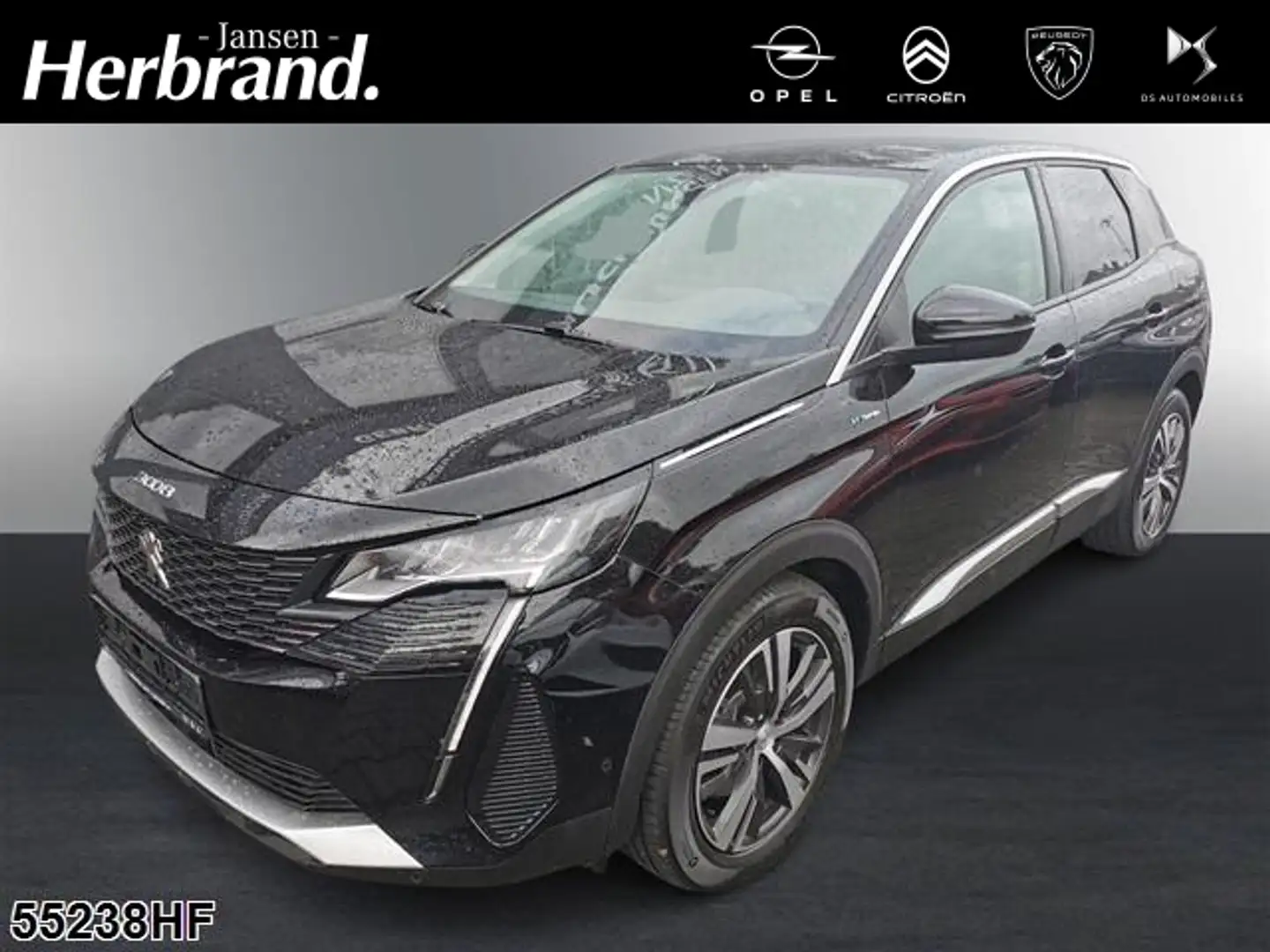 Peugeot 3008 1.2 PureTech 130, GT Schwarz - 1