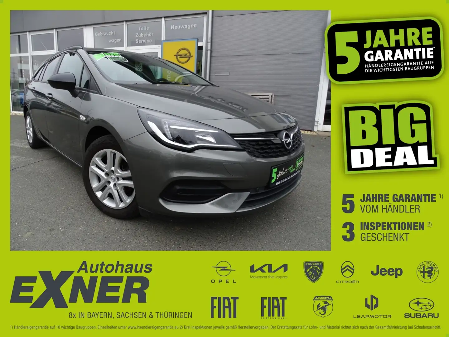 Opel Astra K Sportstourer 1.2 Turbo EDITION Klima Gris - 1