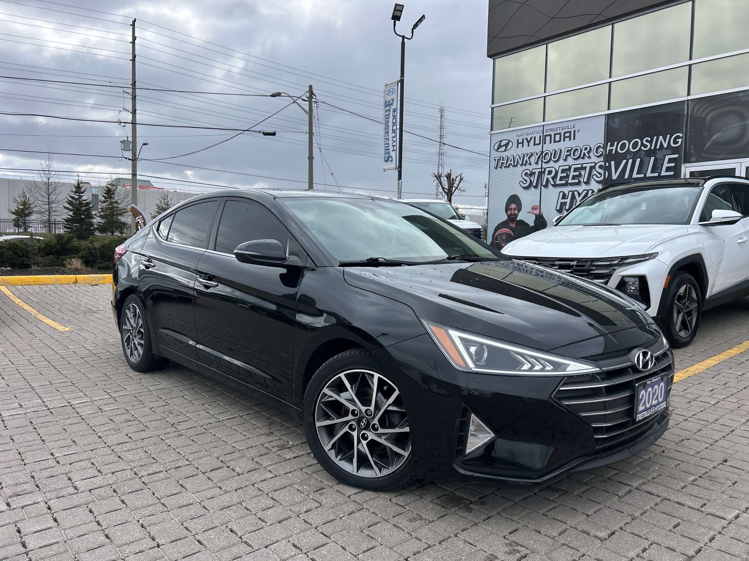 Black 2020 Hyundai Elantra Sedan Automatic