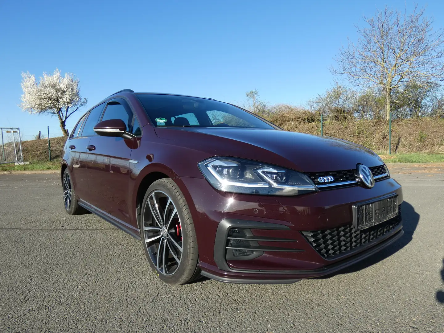 Volkswagen Golf GTD Golf  Variant Standheizung Panorama AZV LED Braun - 1