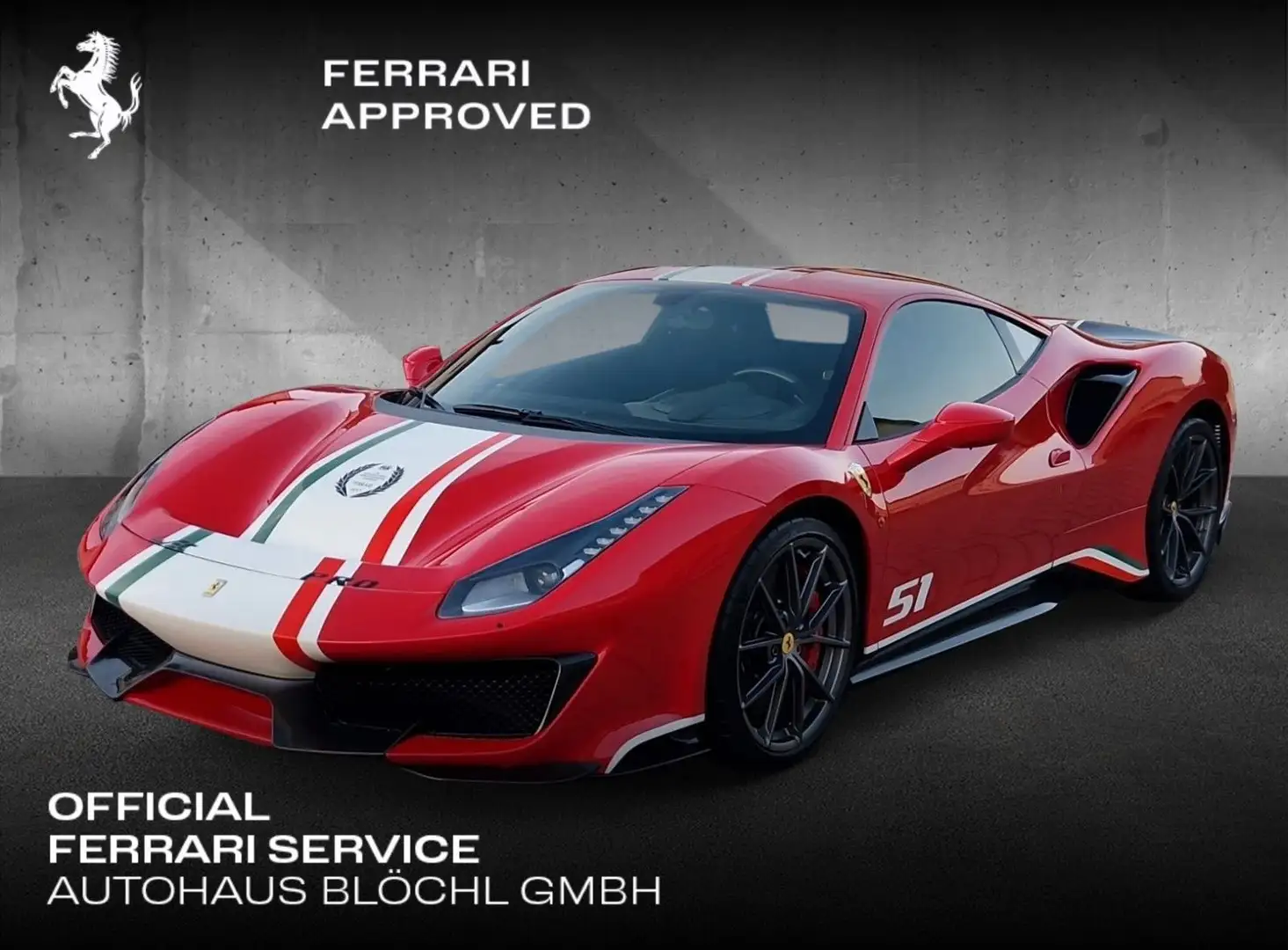 Ferrari 488 Piloti*NEW*Lift*Limited Czerwony - 1