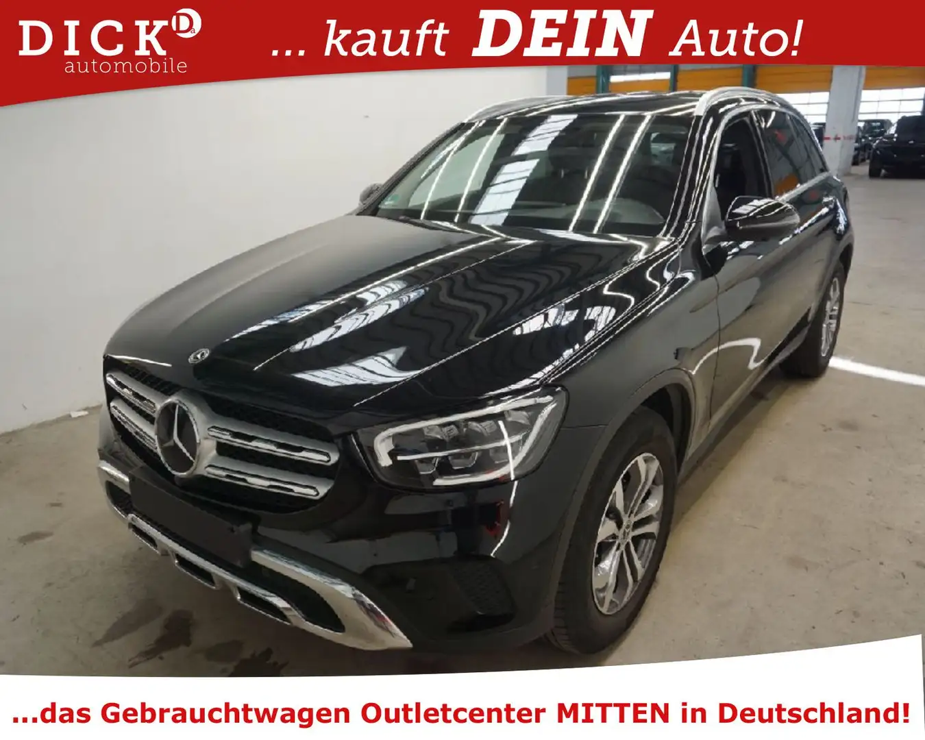 Mercedes-Benz GLC 200 d 4Mat 9G LED/ACC/NAVI+/VIRTU/SHZ/AHK/8Fa Fekete - 1