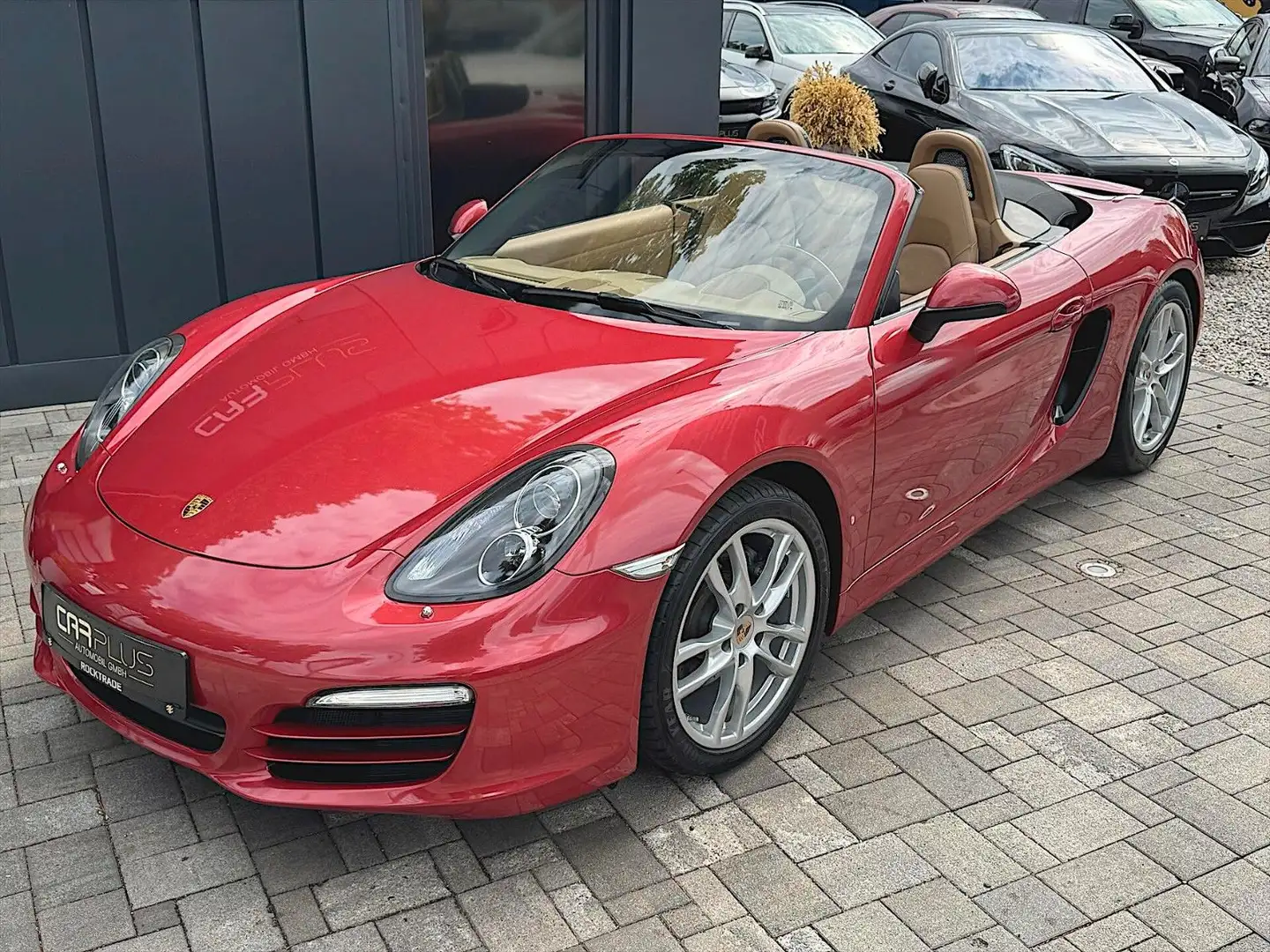 Porsche Boxster 981 Sport *Bi-Xenon*BOSE*Memory*1.Hand* Red - 1