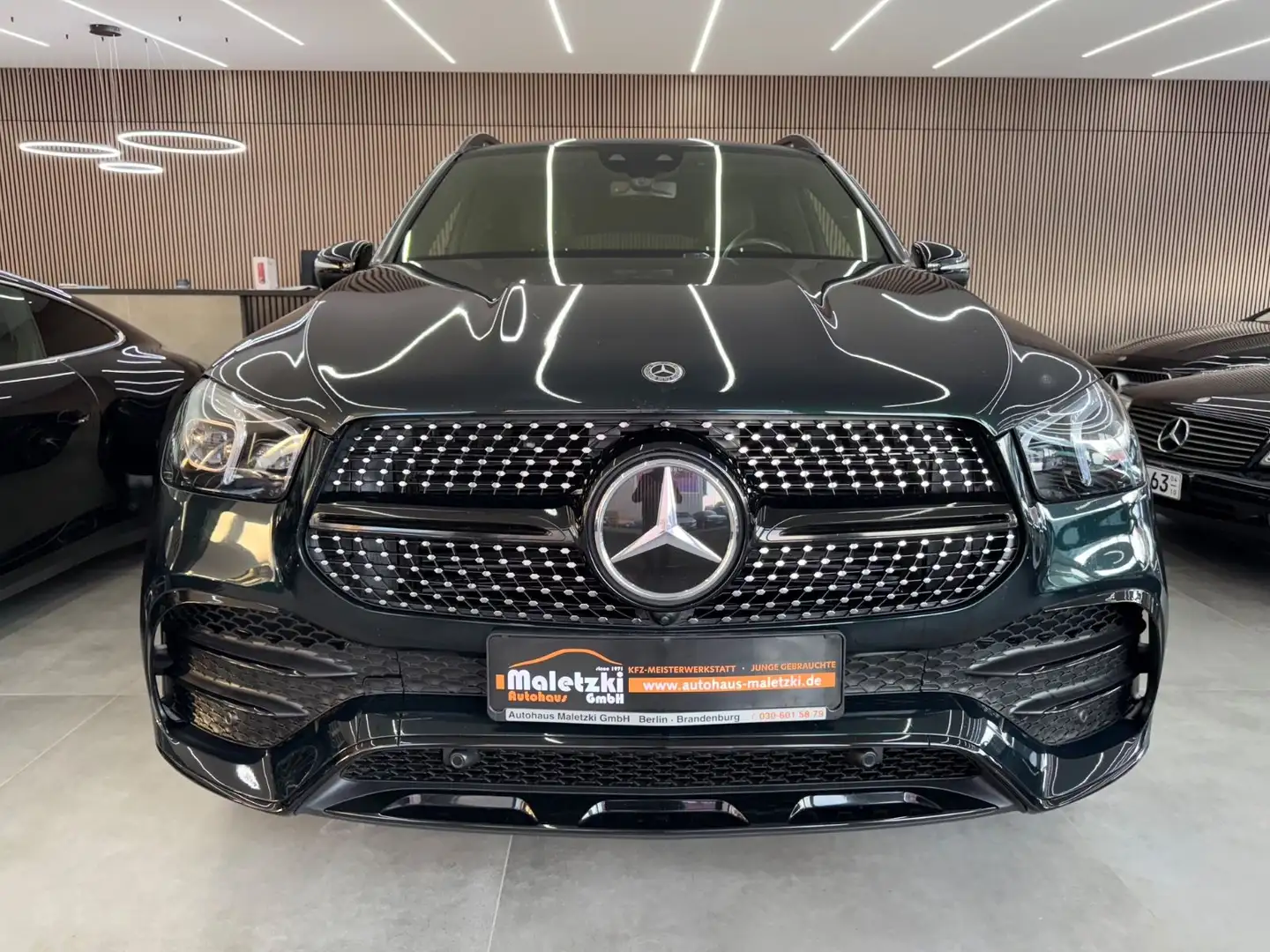 Mercedes-Benz GLE 450 4Matic AMG*Lenk.Hz*Softclose*Burmest*HUD Зелений - 2