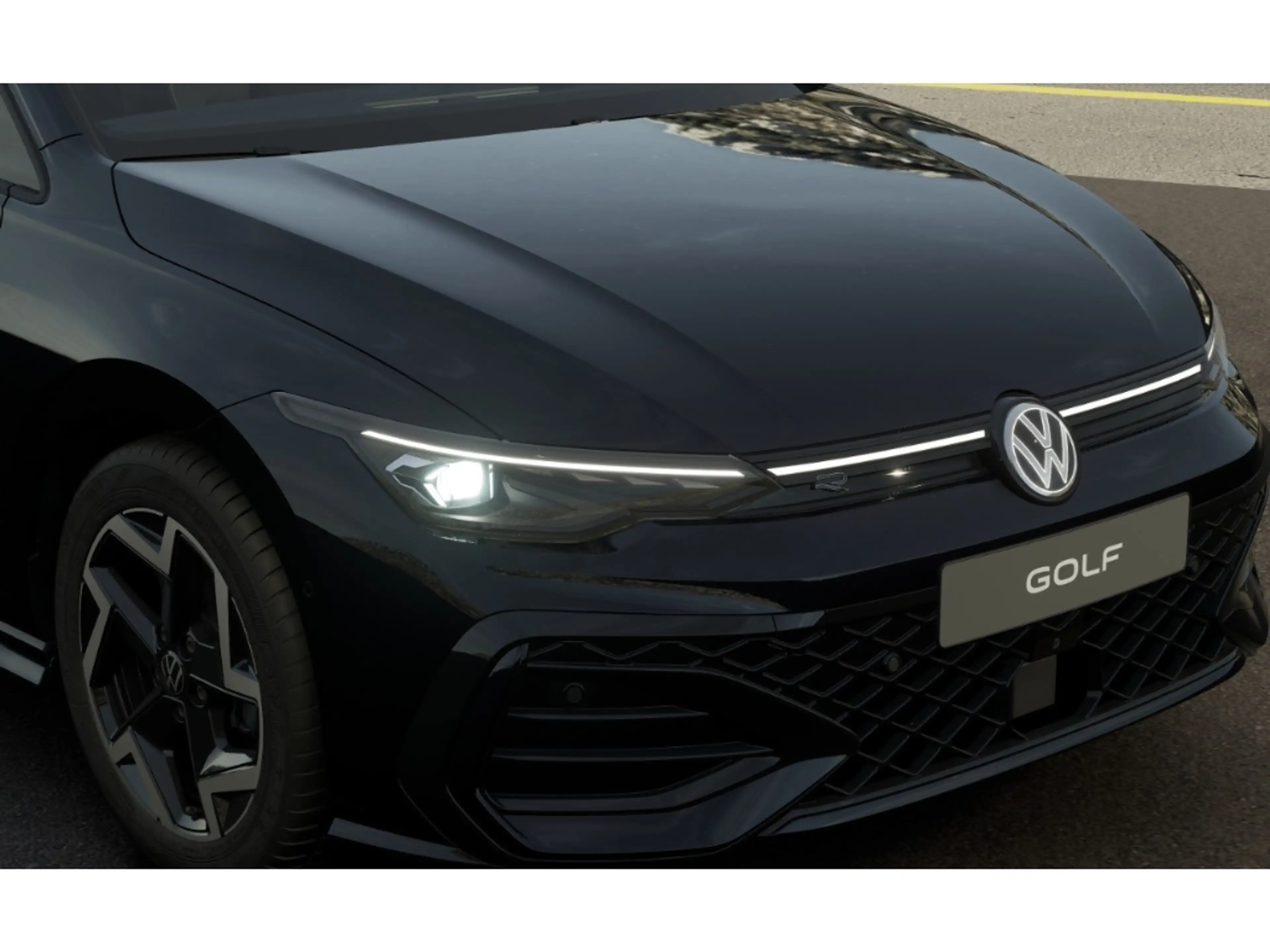 Volkswagen Golf R -Line 1.5 eTSI DSG Black Style IQ.LIGHT AHK — photo 6