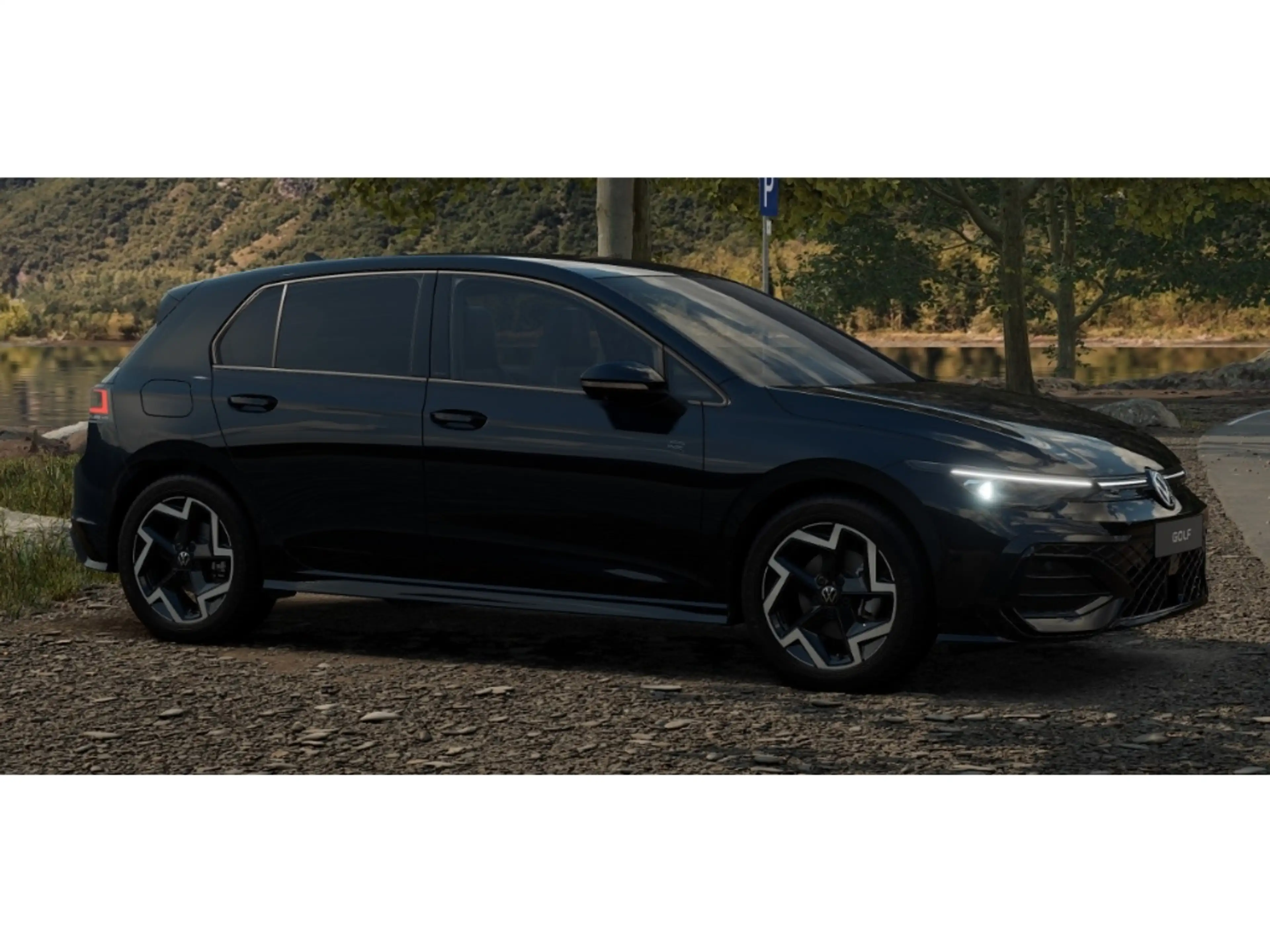 Volkswagen Golf R -Line 1.5 eTSI DSG Black Style IQ.LIGHT AHK — photo 3