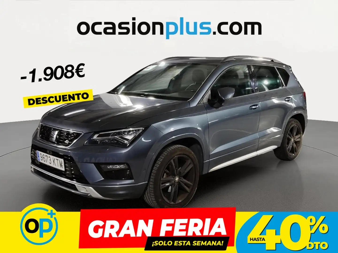 SEAT Ateca 1.5 EcoTSI S&S FR DSG7 Gris - 1