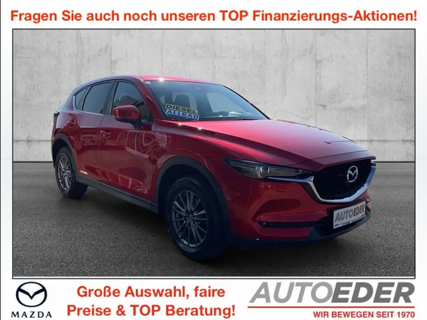 Mazda CX-5 CD150 AWD Takumi Rot - 1
