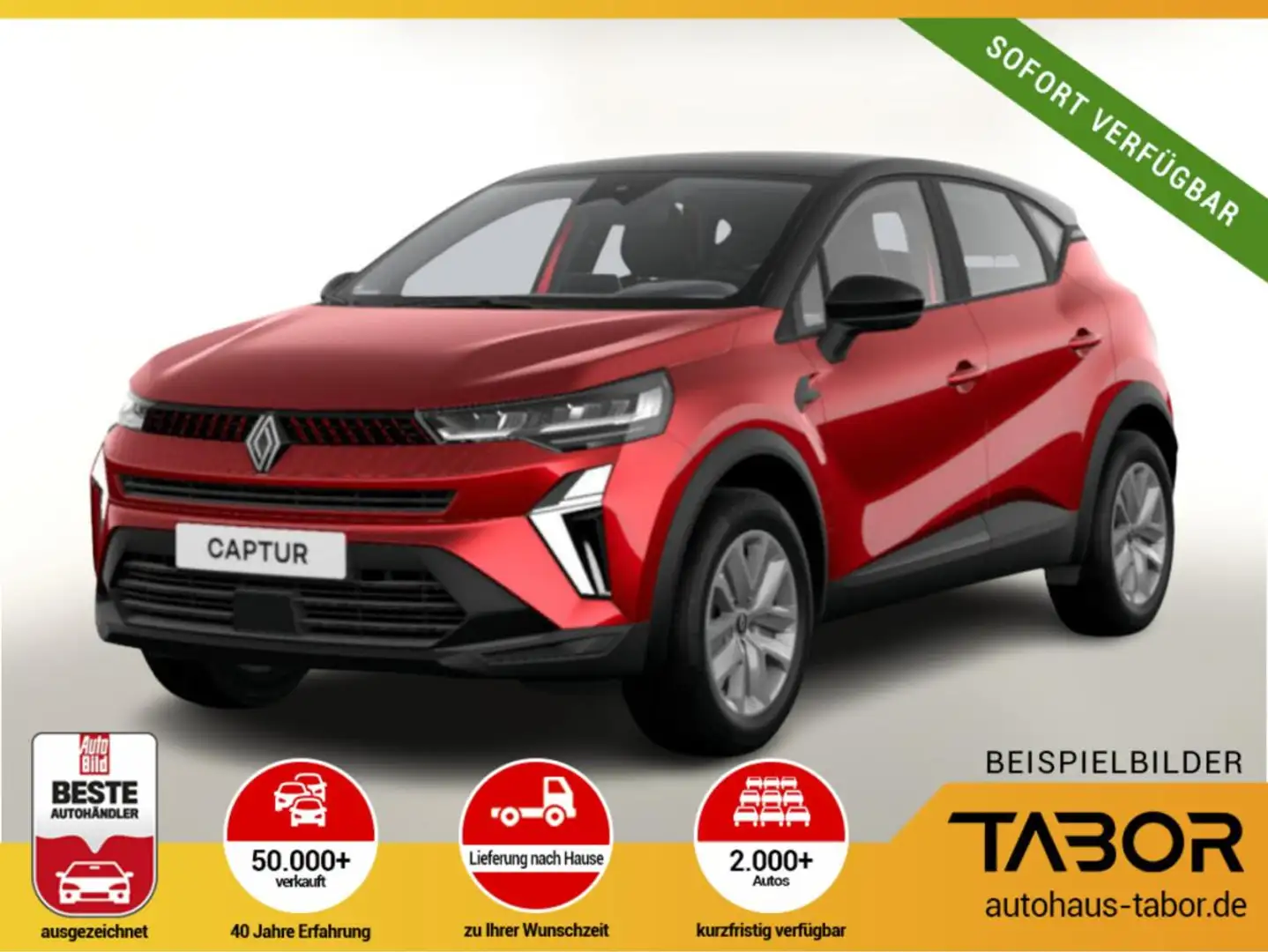 Renault Captur Evolution TCe 100 LPG Kam SHZ PDC Nav Rot - 1