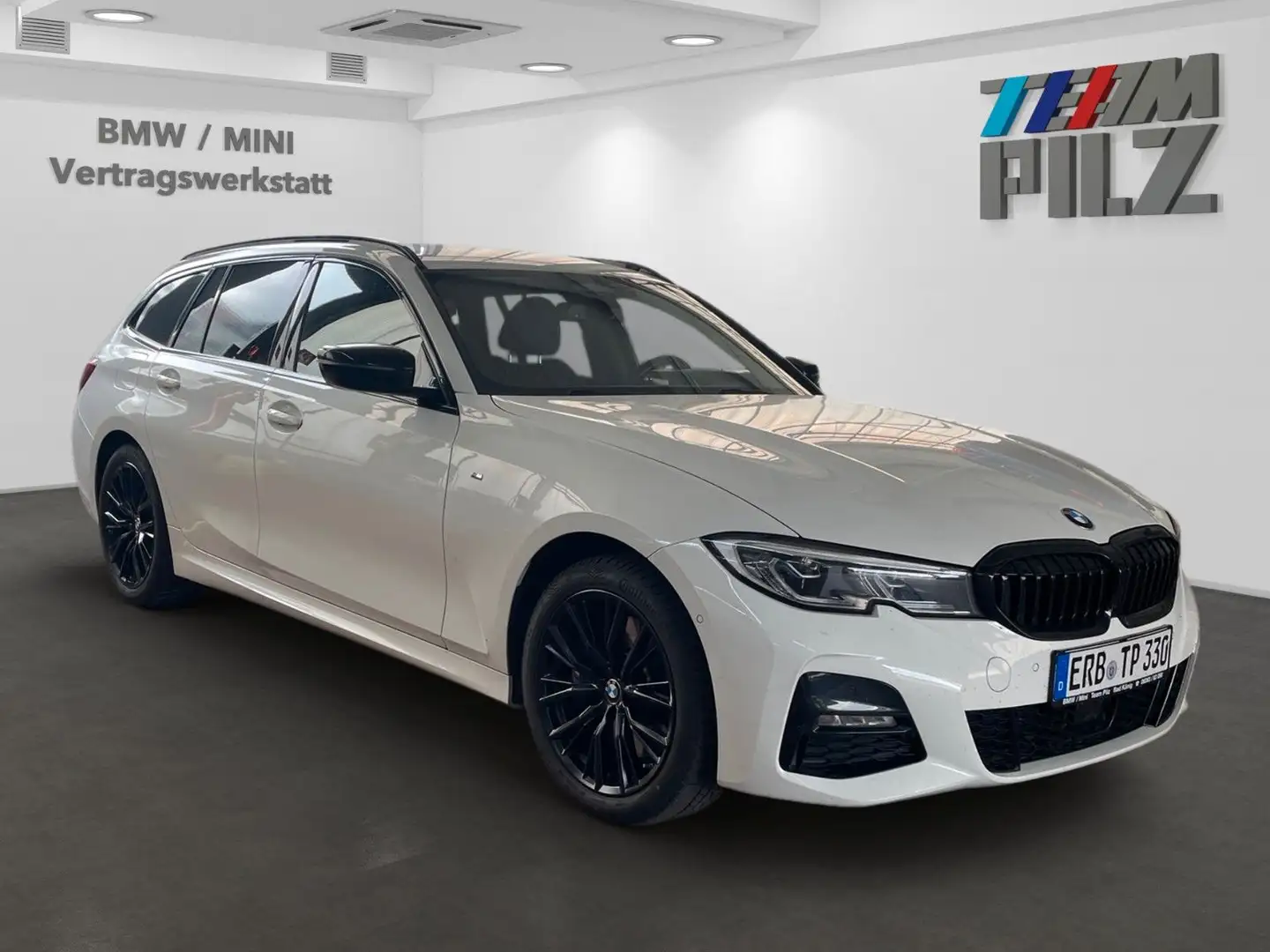 BMW 330 e MSport AHK RFK ACC HeadUp Tot-Wi. LASER Weiß - 2