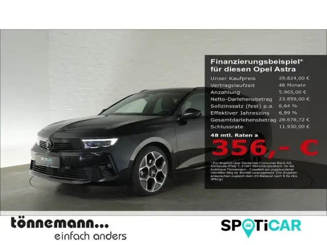 Opel Astra L ST HYBRID GS eDCT+AHK+NAVI+360 GRAD KAMERA+SCHIE