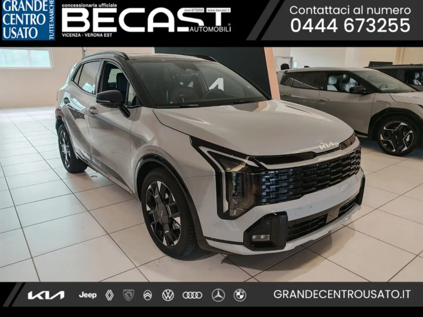 Kia Sportage 1.6 CRDi MHEV DCT GT-line PE - IN ARRIVO Grigio - 1