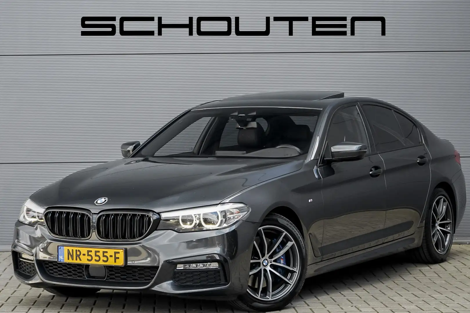 BMW 530 5-serie 530d xDrive Schuifdak Adaptieve Cruise Led Šedá - 1