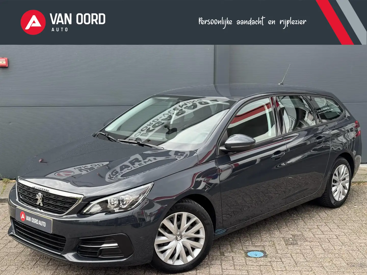 Peugeot 308 SW 1.2 / Geen Import / 100 % Onderhoud / 1e Eigena Gris - 1