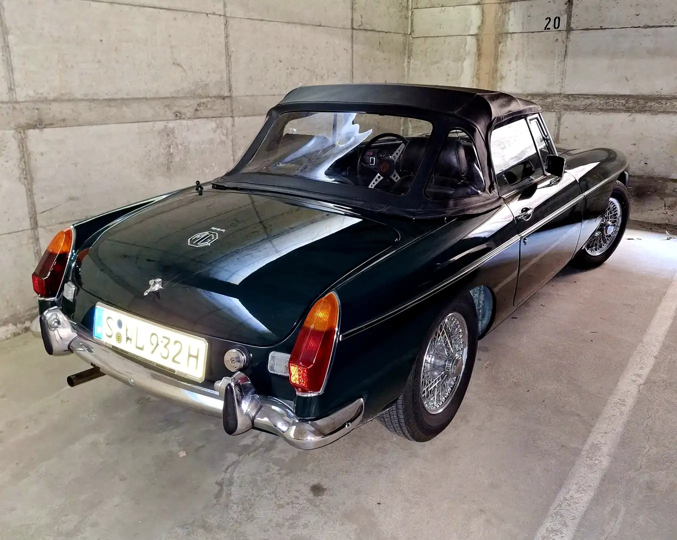 MG MGB ☆ Schnuckeliger Oldtimer im Topp-Zustand ! Зелений - 2