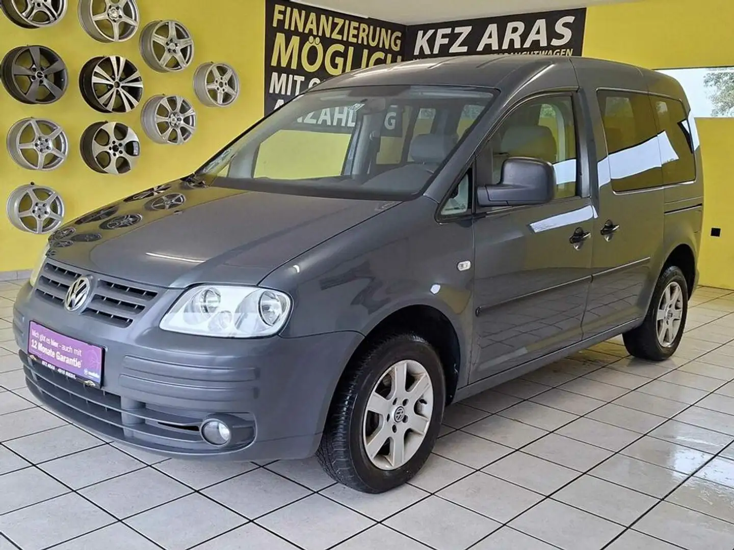 Volkswagen Caddy Life PICKERL NEU, KLIMAANLAGE Grau - 1
