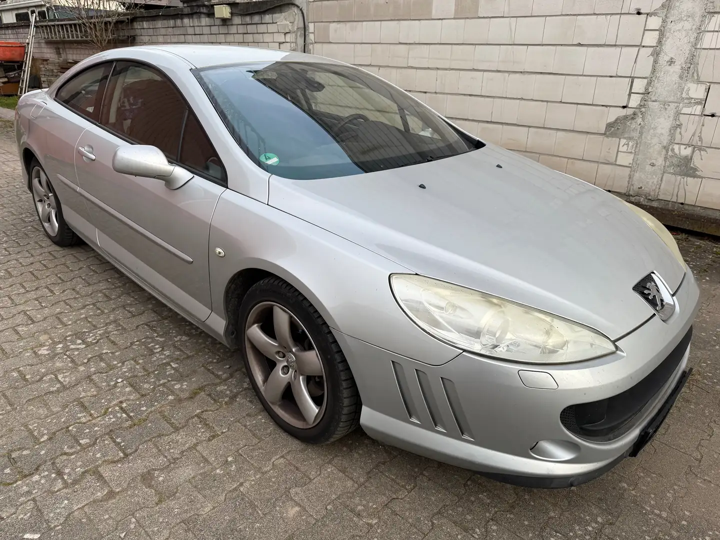 Peugeot 407 Coupe V6 HDi FAP 205 Platinum srebrna - 2