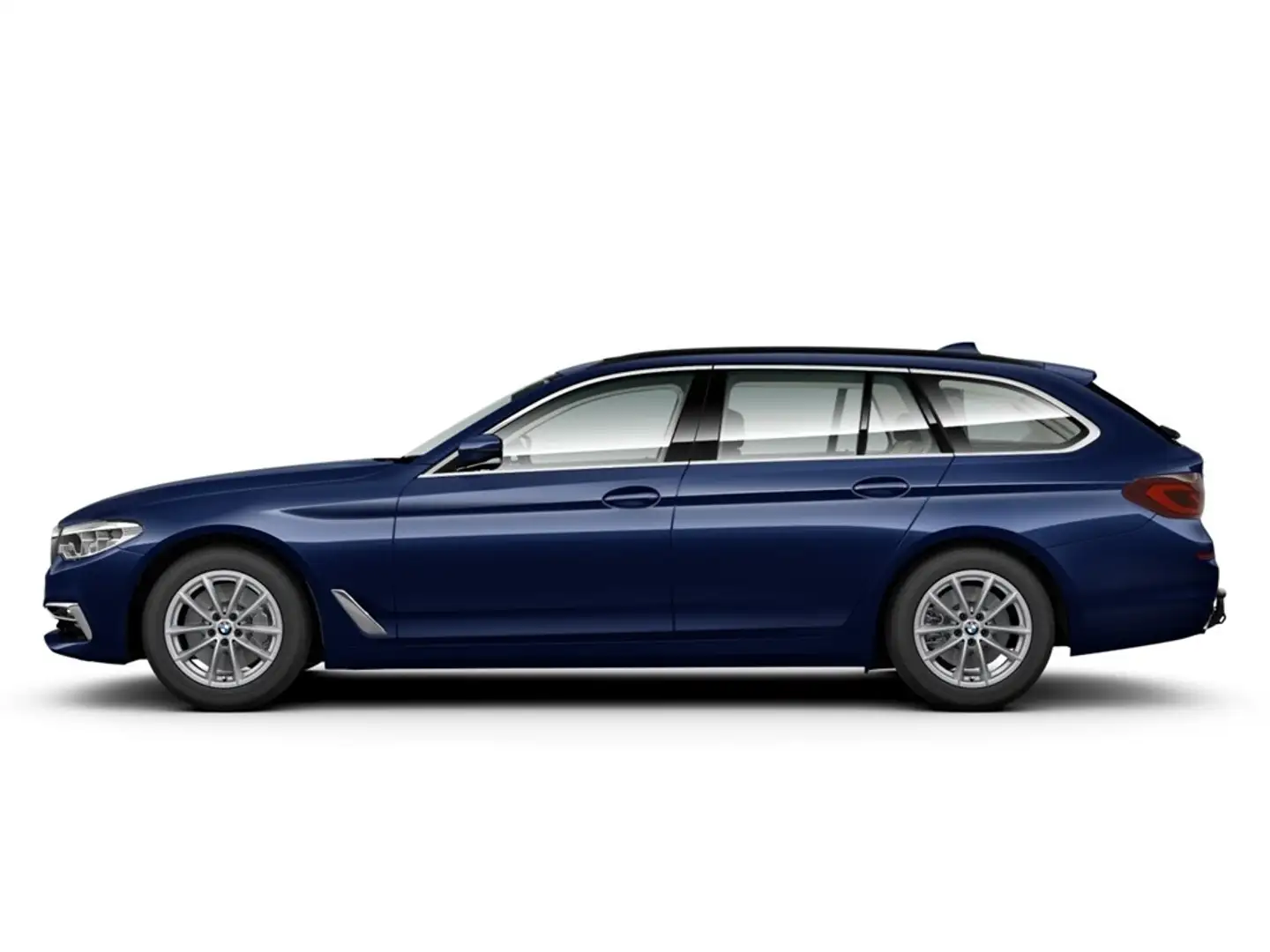 BMW 530 Luxury Line xDrive Touring Park-Assistent HUD Luft Blauw - 2