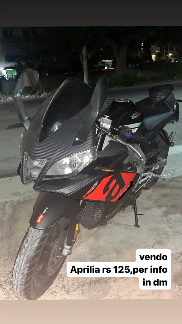 Aprilia RS 125 Aprilia rs 125 2018 Nero - 1