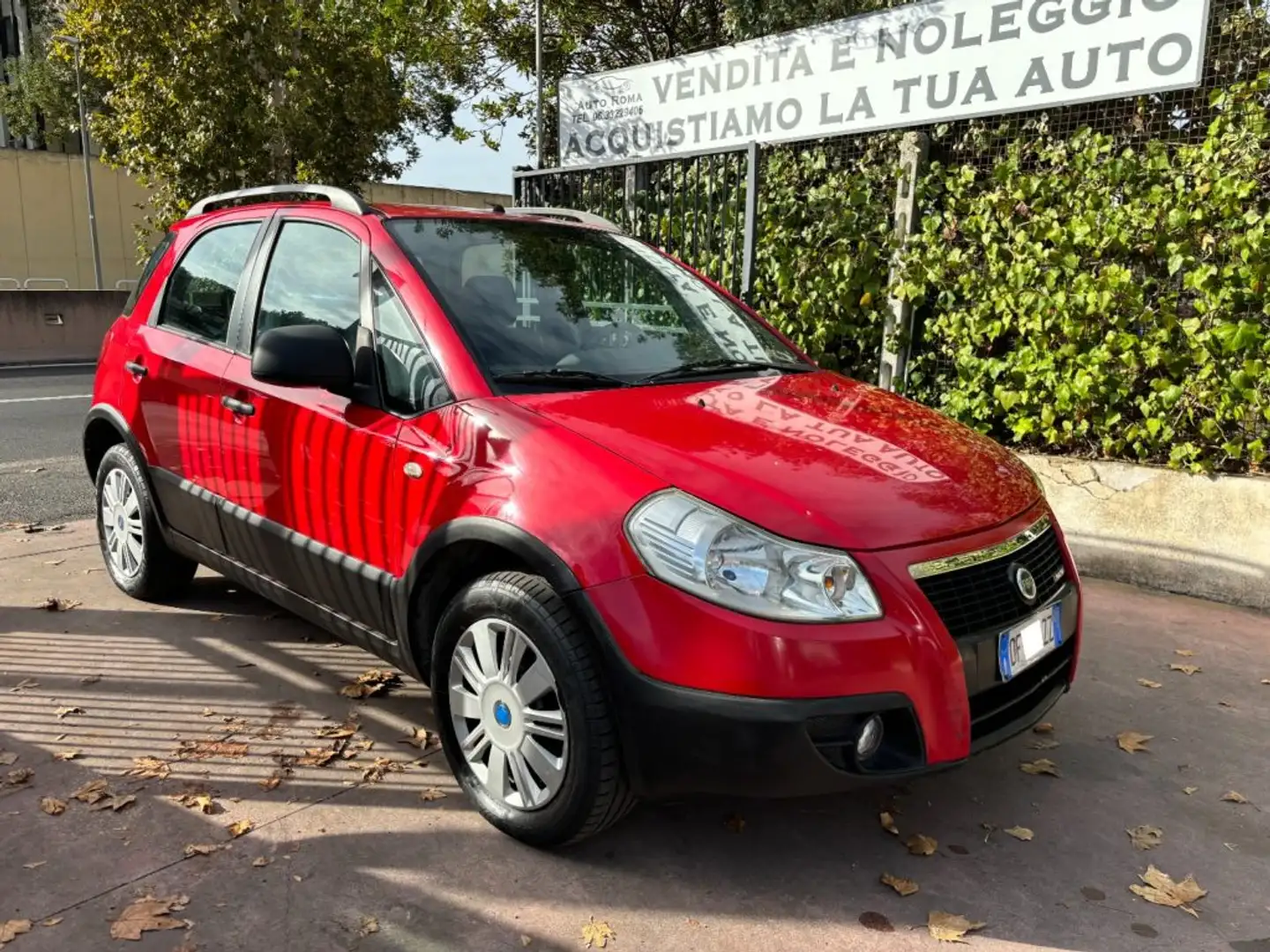 Fiat Sedici 1.9 MJT 4x4 Emotion Rojo - 1