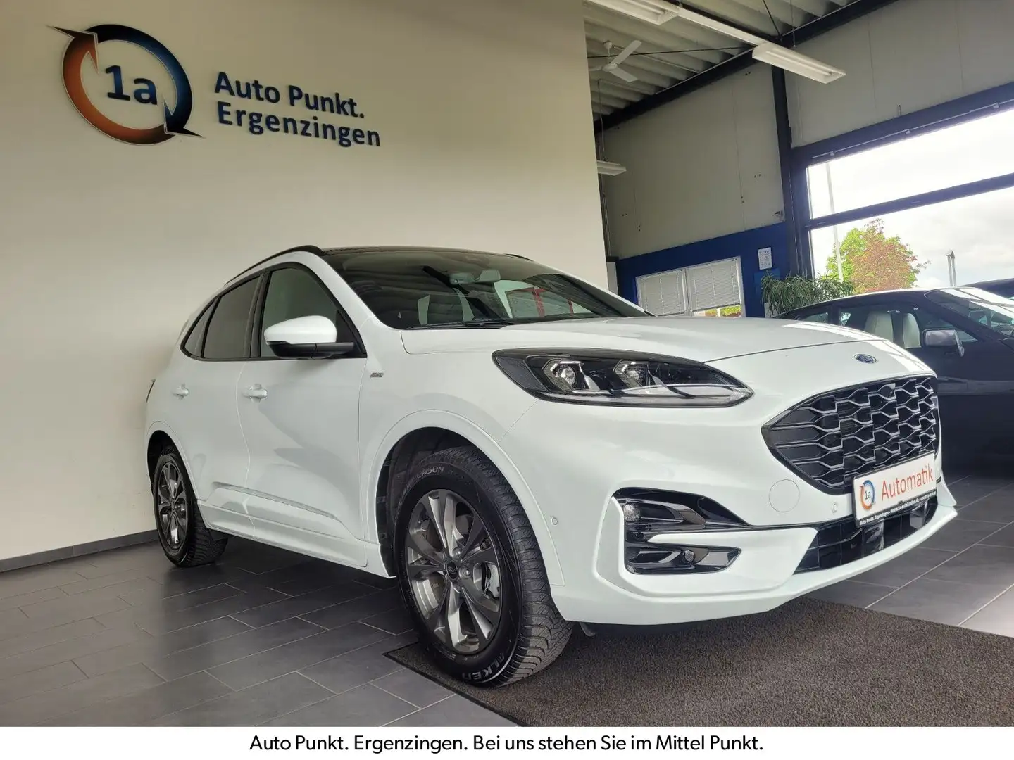 Ford Kuga FHEV Hybrid ST-Line X AWD m ACC/2xKamera/SD Weiß - 1