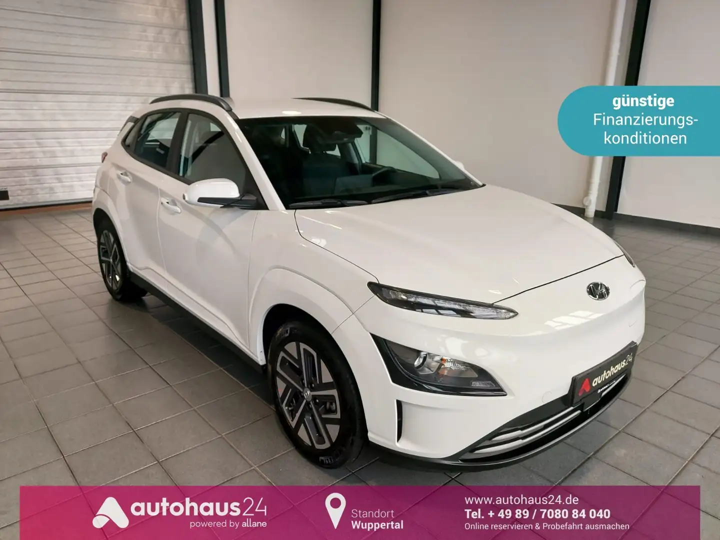 Hyundai Kona Elektro Select ACC|CarPlay|Kamera|Sitzhzg Alb - 1