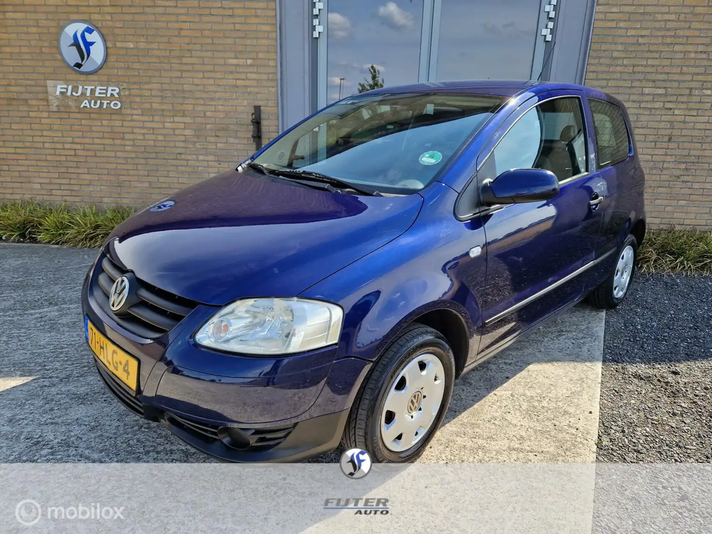 Volkswagen Fox 1.2 Trendline Airco Blauw - 1