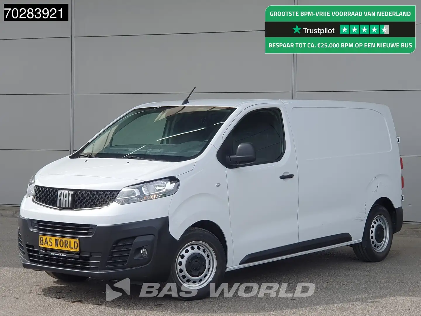 Fiat Scudo L2H1 Navi Airco Cruise Camera Parkeersensoren Euro Wit - 1