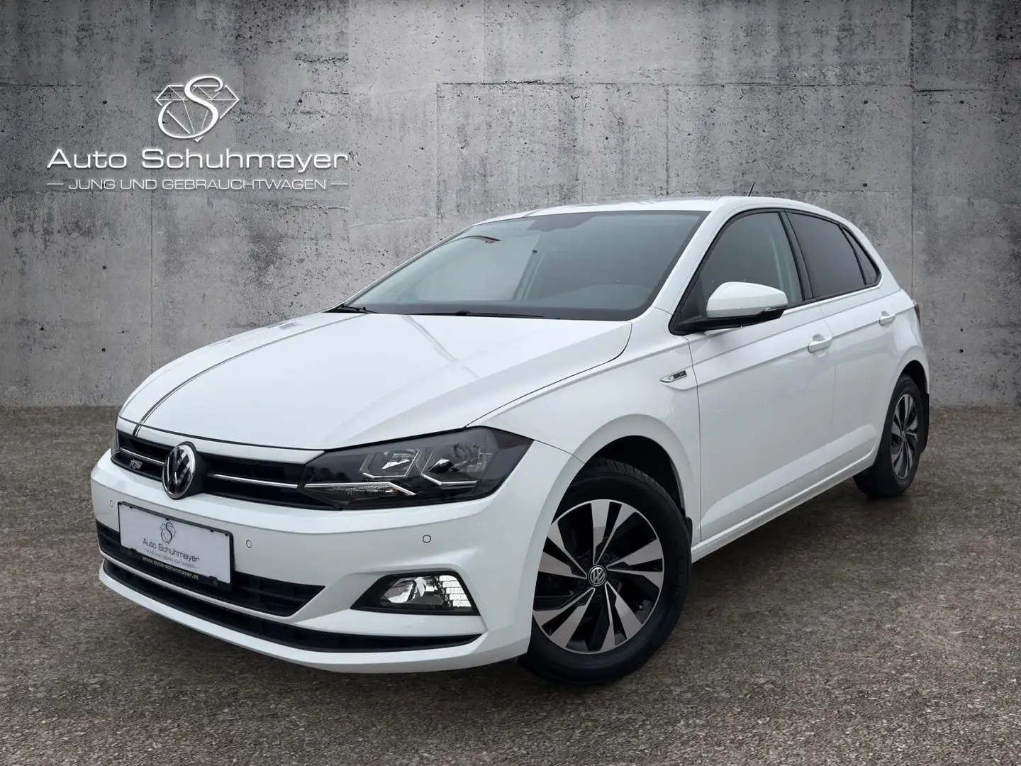Volkswagen Polo 1.0 R-Line //Carplay, Navi, LED, Tempomat+++// Weiß - 1
