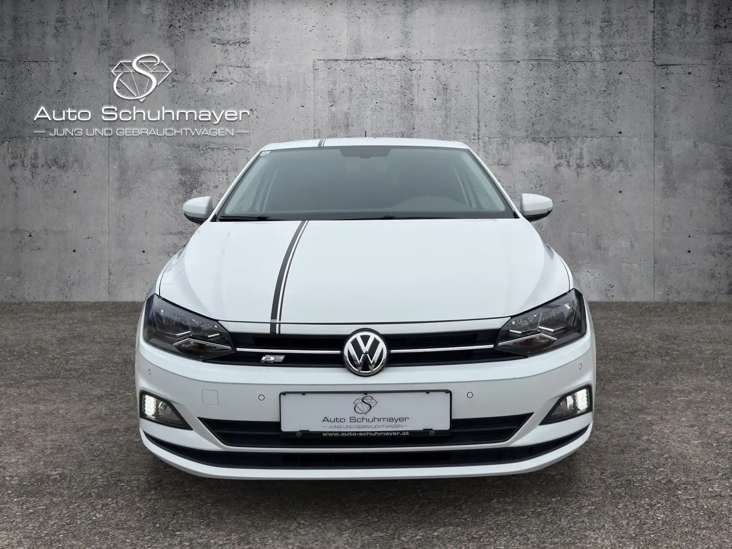 Volkswagen Polo 1.0 R-Line //Carplay, Navi, LED, Tempomat+++// Weiß - 2