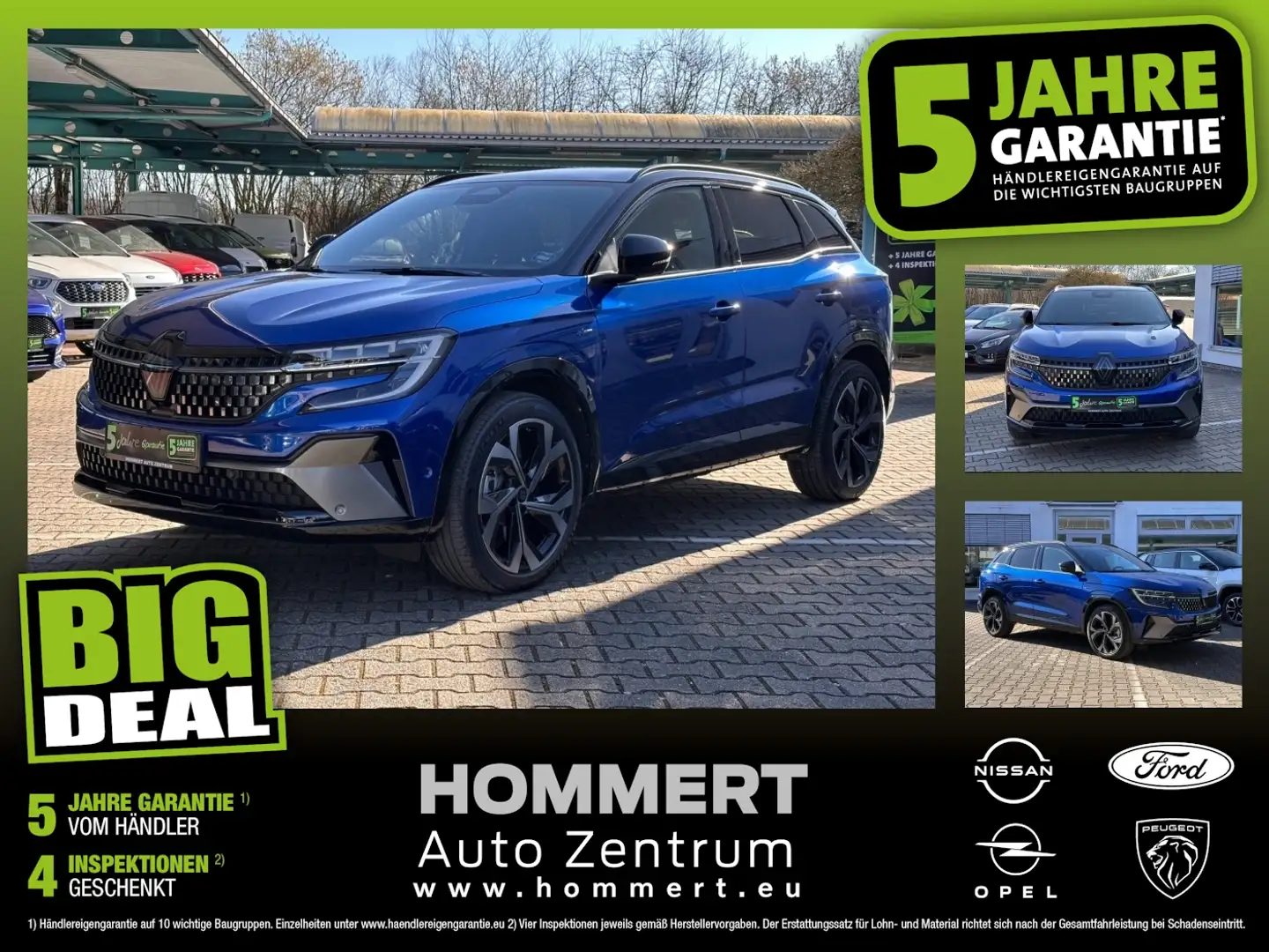 Renault Austral 1.2 E-TECH Iconic Esprit Alpine *Pano* Синий - 1