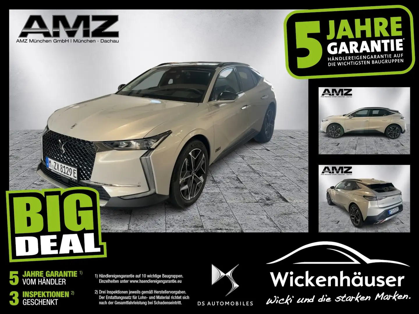 DS Automobiles DS 4 DS4 225 S&S E-Tense Cross Rivoli HUD el.Heck Gri - 1