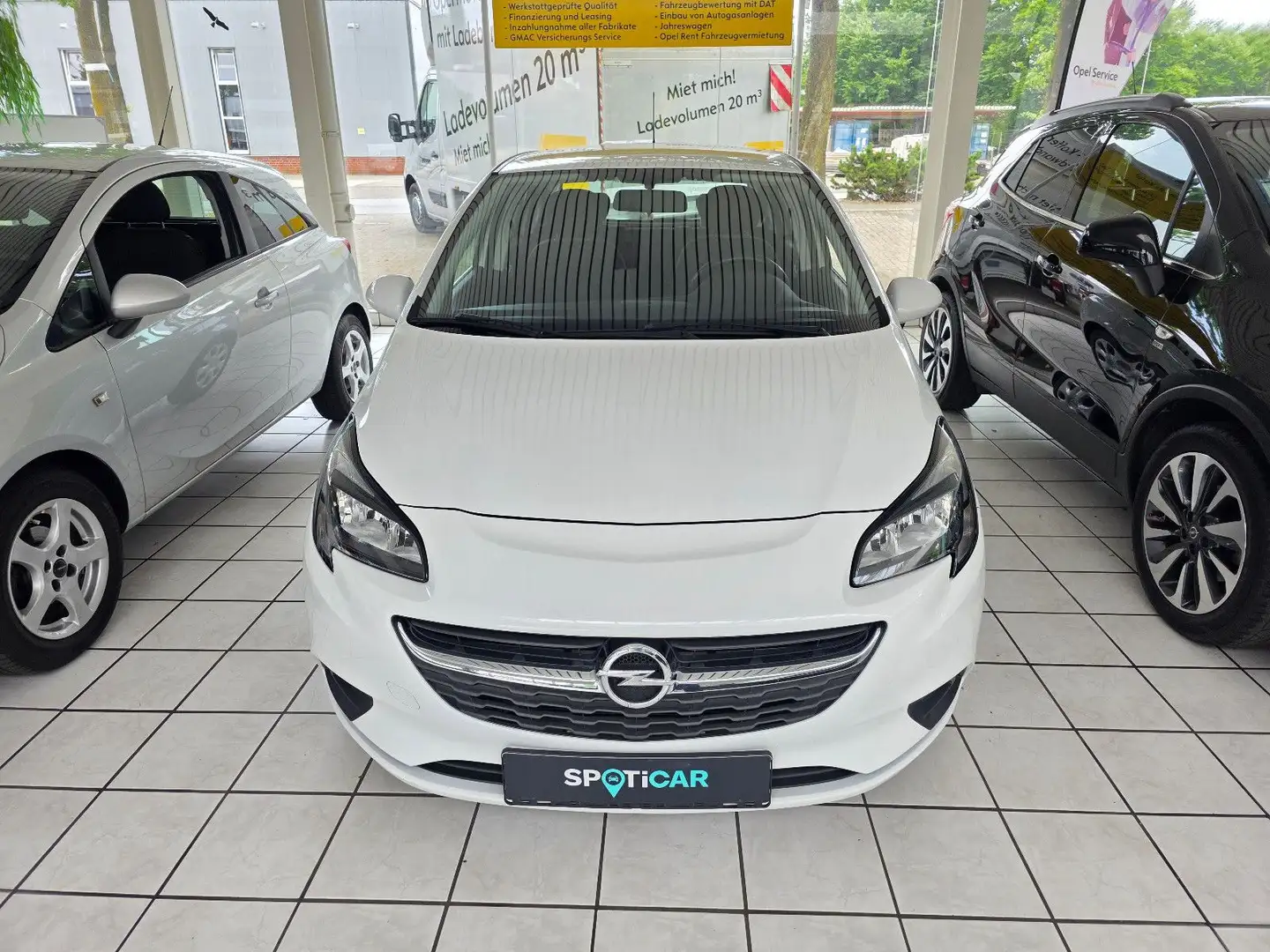 Opel Corsa Edition mit SHZ, beheizb. Frontscheibe Blanc - 2
