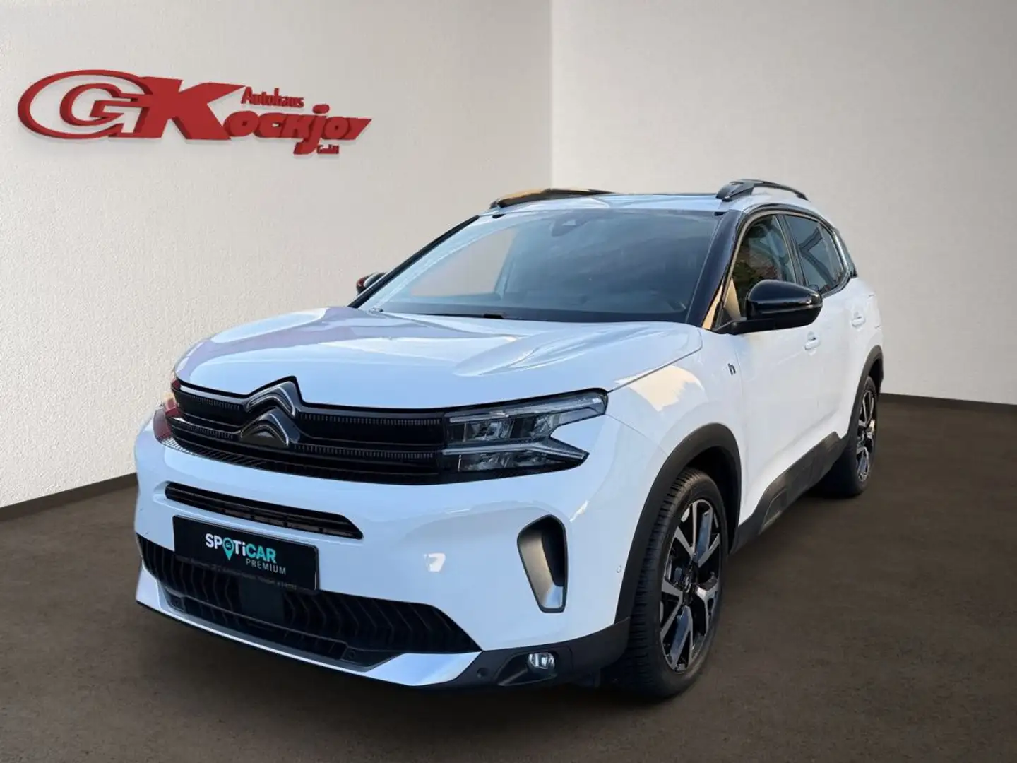 Citroen C5 Aircross Hybrid 225 e-EAT8 SHINE PACK *Panorama-Schiebedach Wit - 1