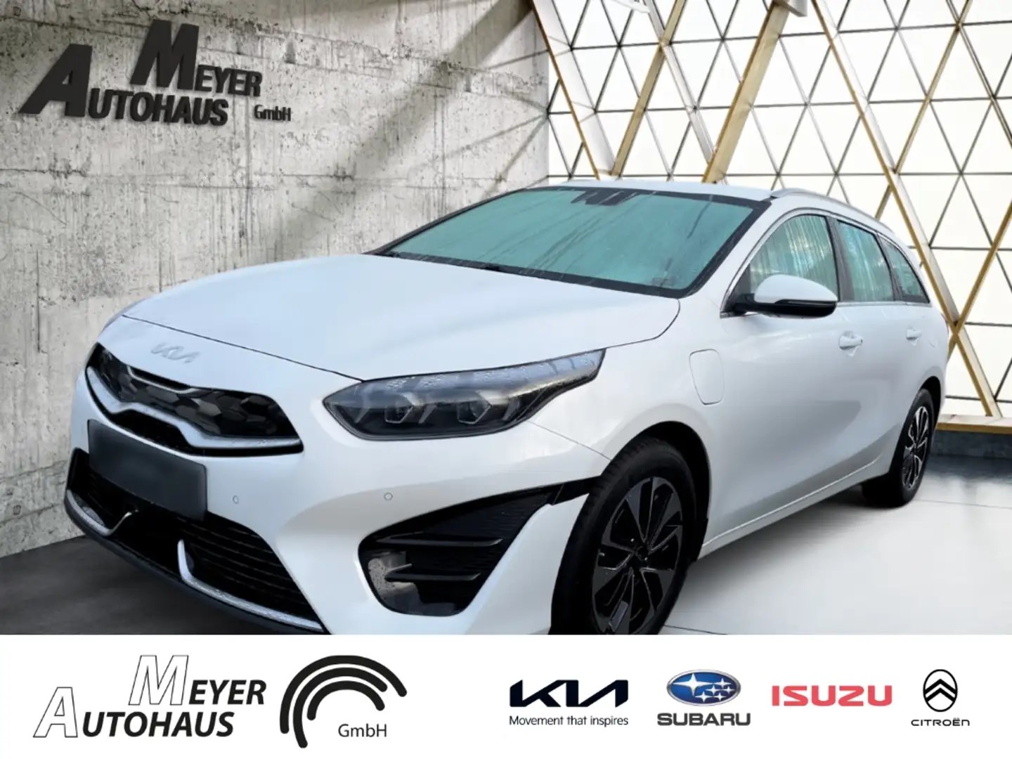 Kia Ceed SW / cee'd SW 1.6 GDI Plug-in Hybrid+Navi+Technologie+Sitzkomfor Weiß - 2