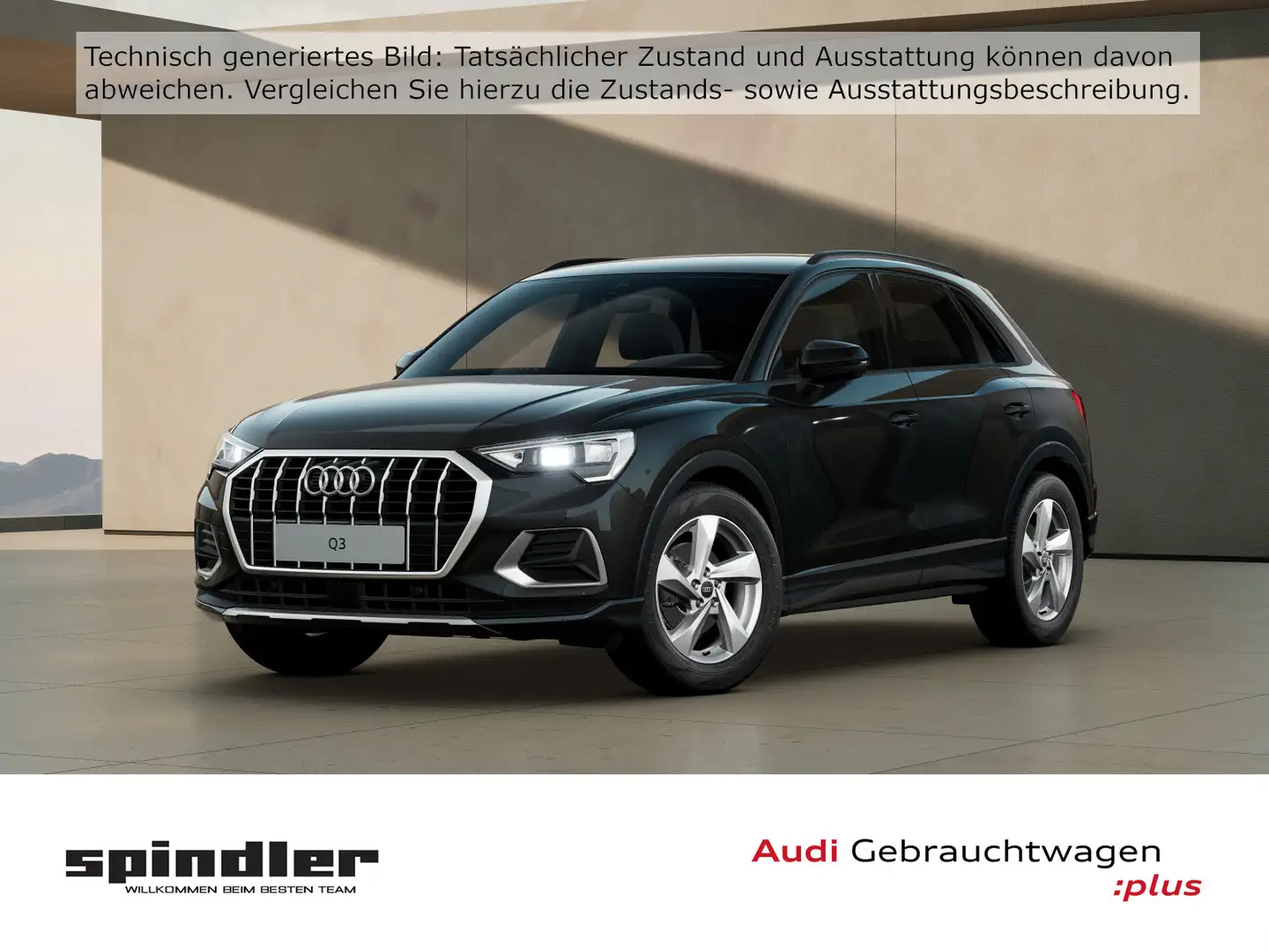 Audi Q3 advanced 35 TFSI S-tronic / Navi+, RFK, ACC Schwarz - 1