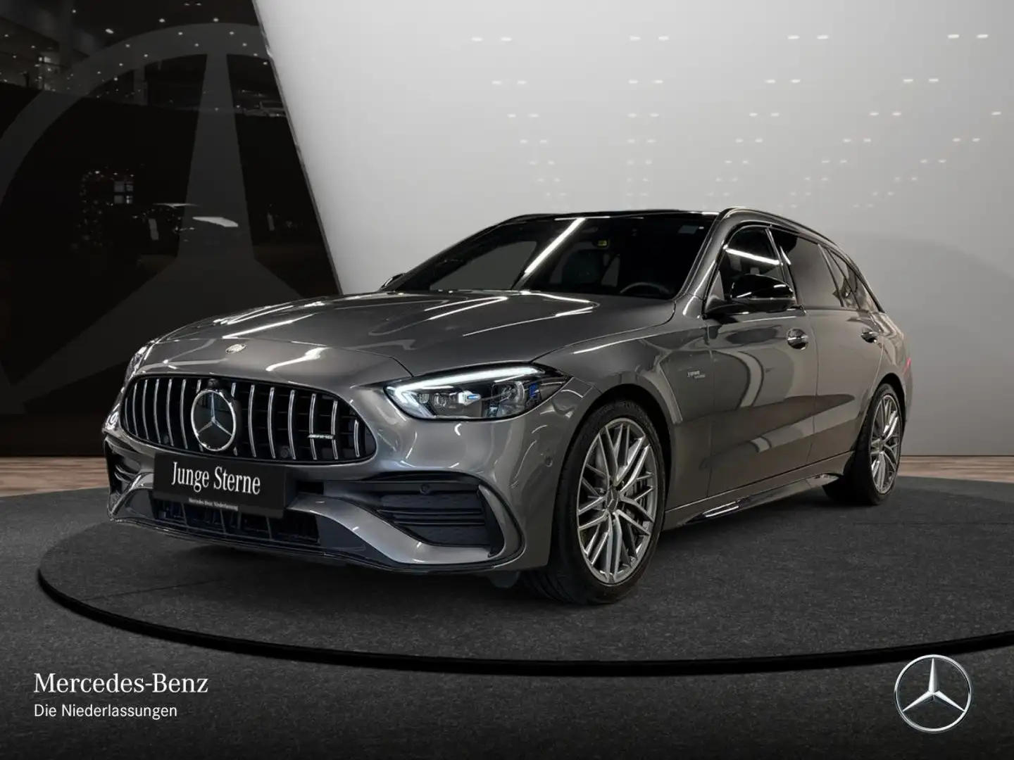 Mercedes-Benz C 43 AMG C 43 4M T-Modell NIGHT+PANO+360+BURMESTER+19"+9G Grau - 2