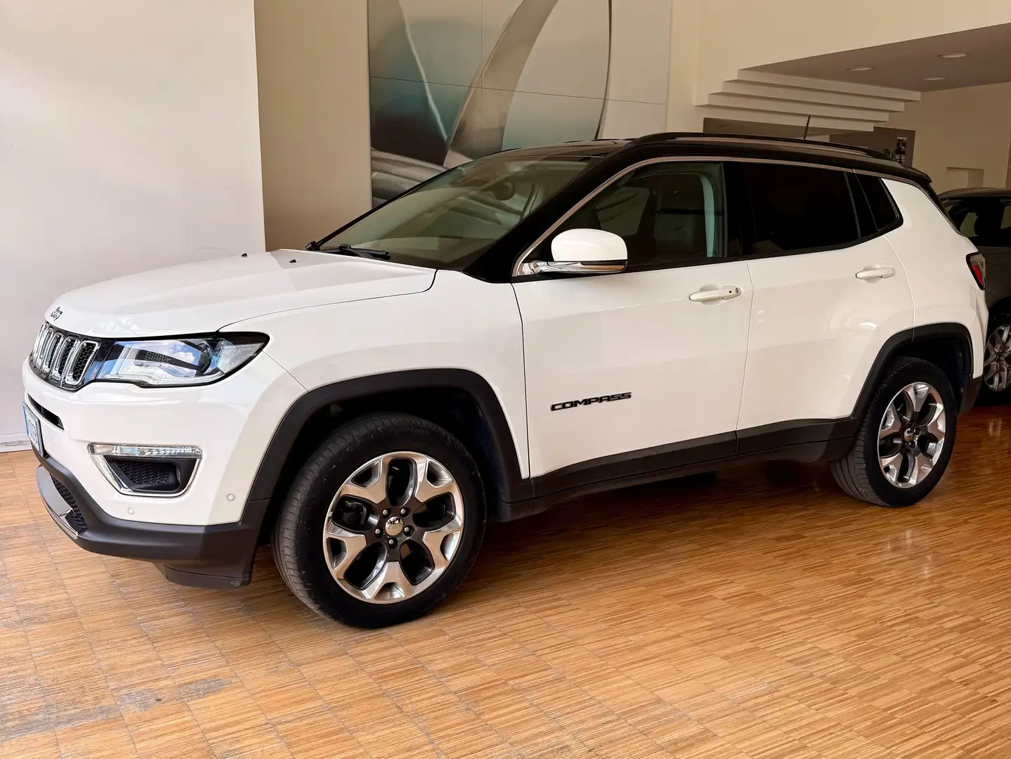 Jeep Compass Compass 2.0 mjt Limited 4wd 140cv Blanc - 2
