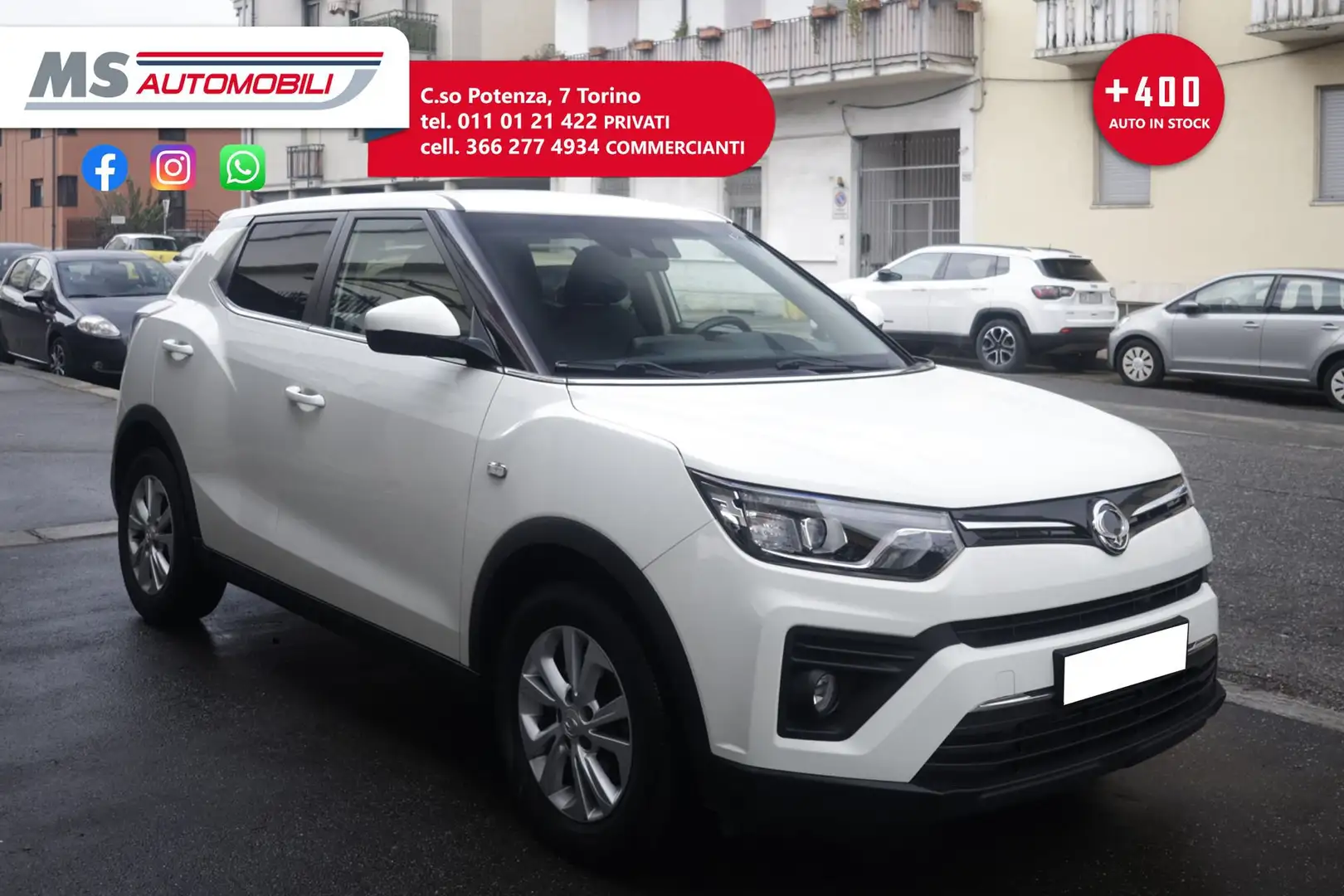 SsangYong Tivoli Ssangyong Tivoli Tivoli 1.6 diesel 2WD PROMOZIONE Unicoproprietario Blanco - 1