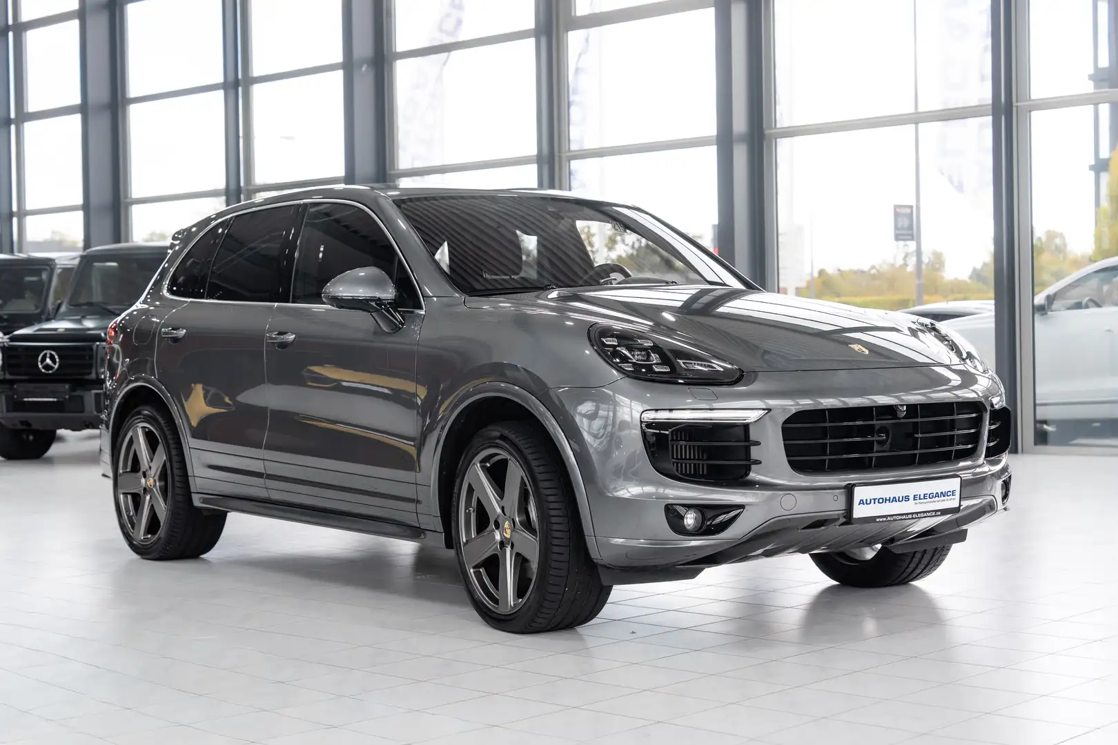 Porsche Cayenne S Diesel V8*BURM-HIGHEND*18-WEGE*360*LED Grijs - 2