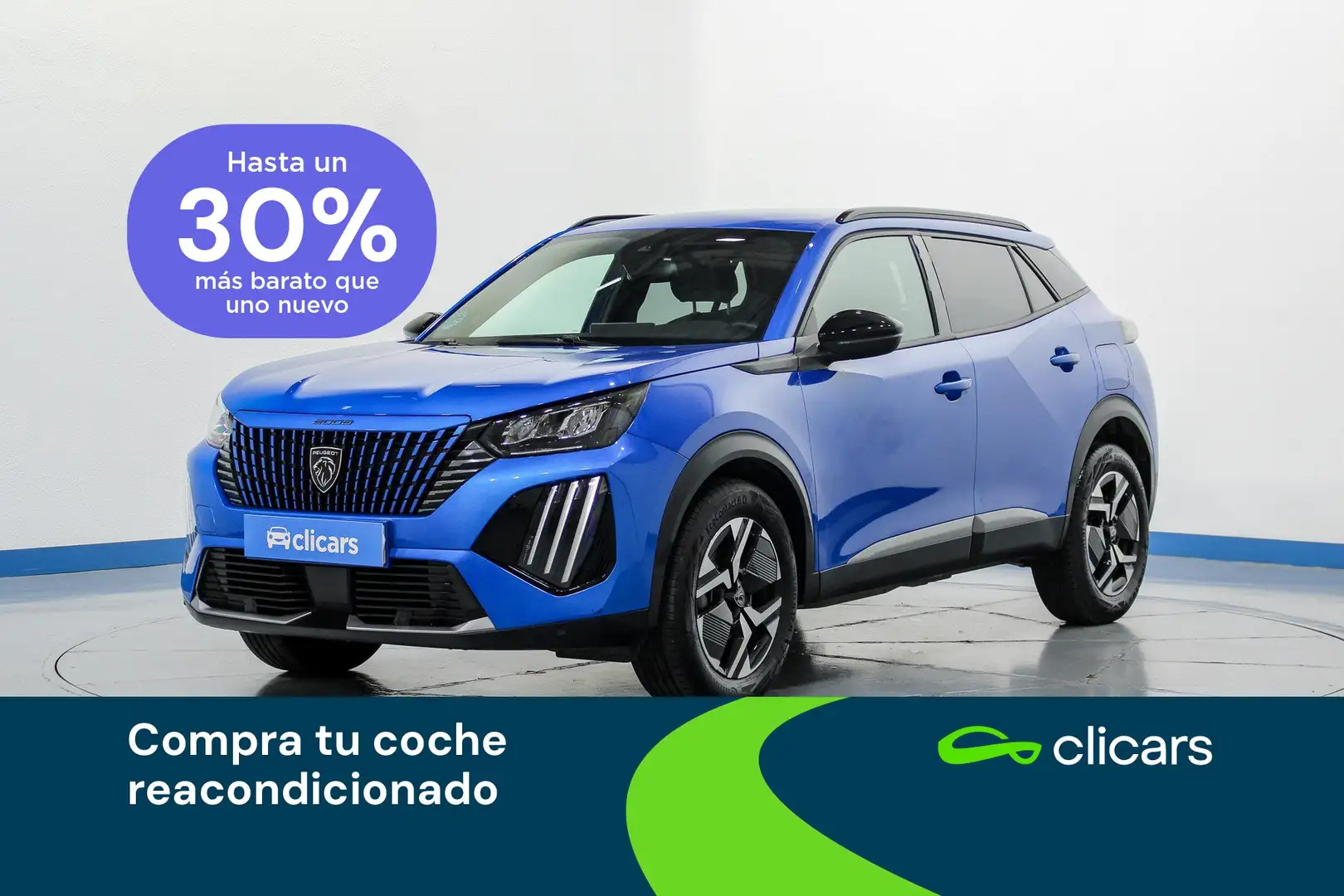 Peugeot 2008 1.2 PureTech S&S Allure 100 Azul - 1