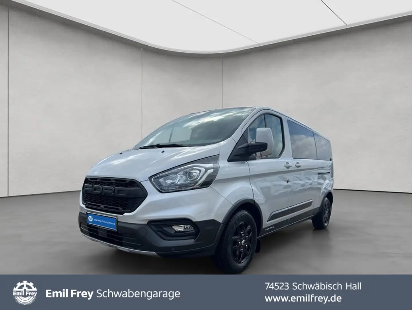Ford Transit Custom L2H1 Trail RFK*Nav*SH*9-Sitzer Argento - 1