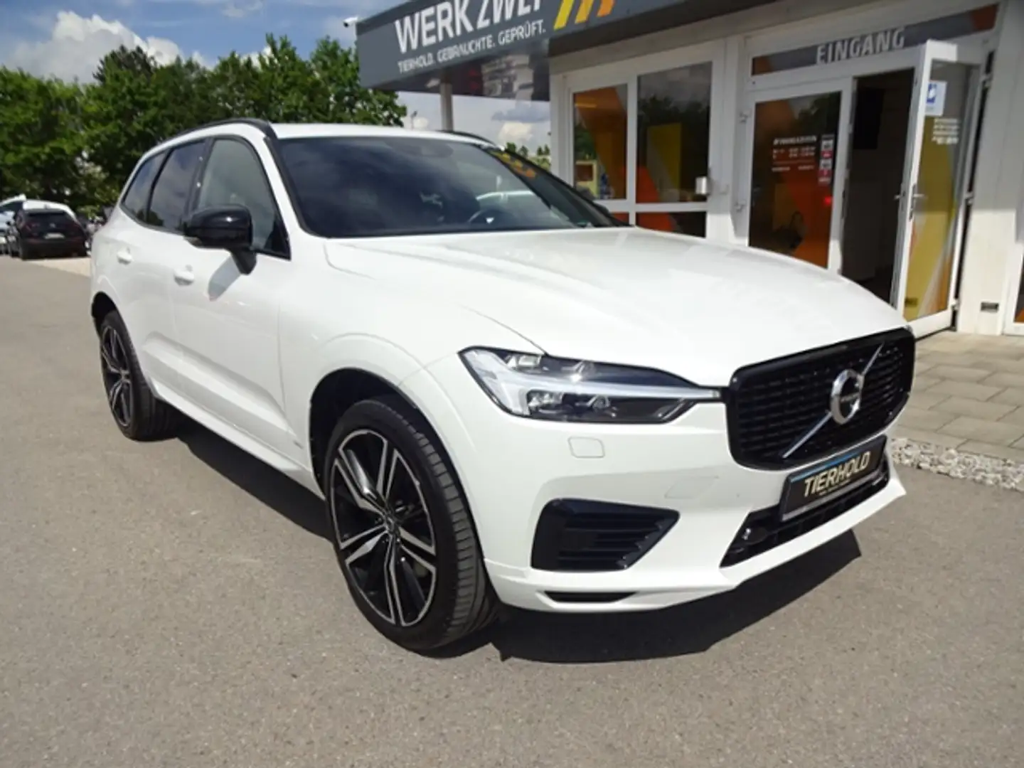 Volvo XC60 T6 R Design Plug-In Hybrid AWD AHK ACC HUD Weiß - 2