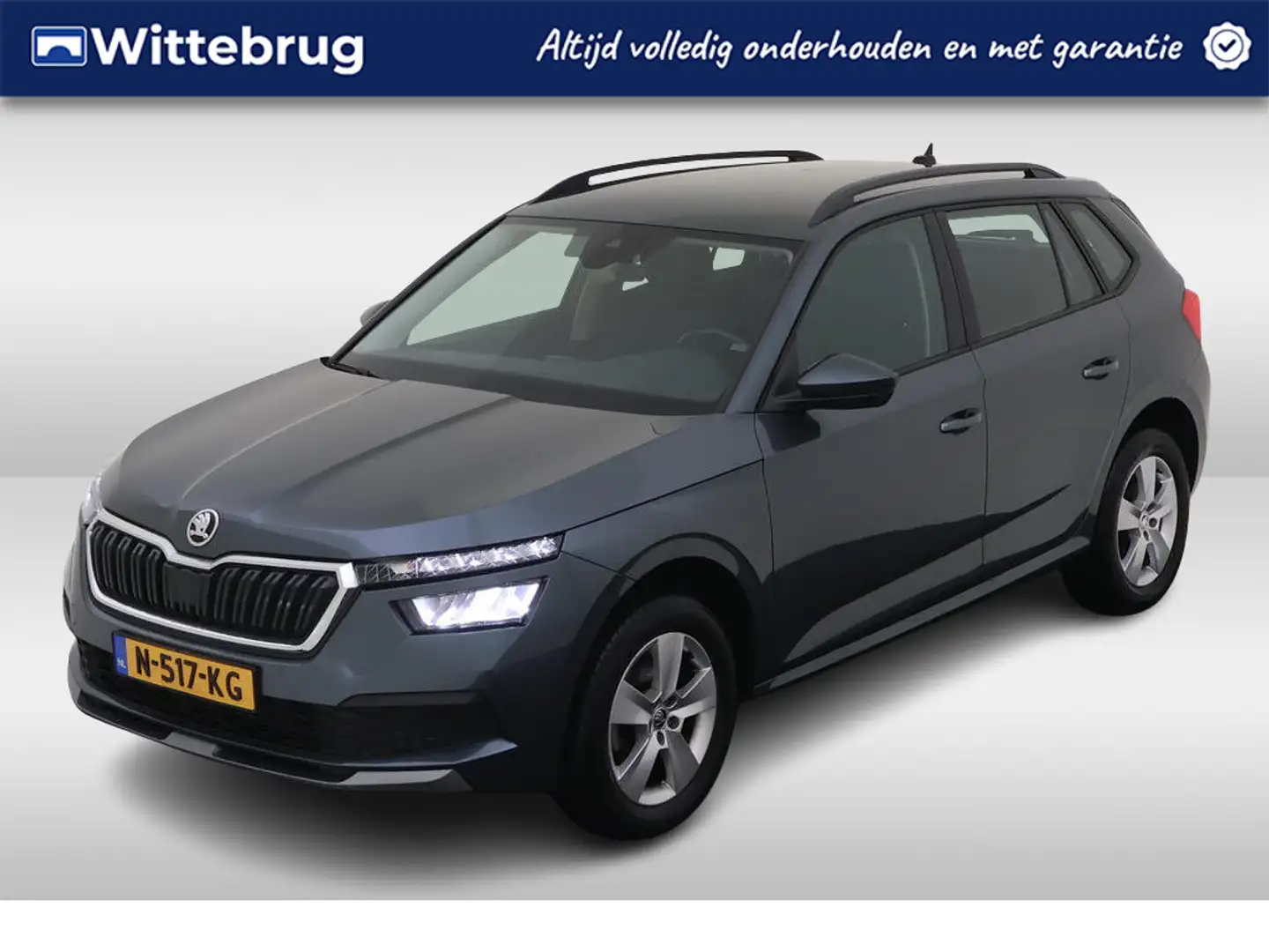 Skoda Kamiq 1.0 TSI 110pk Ambition / Navigatie / Parkeersensor Grijs - 1