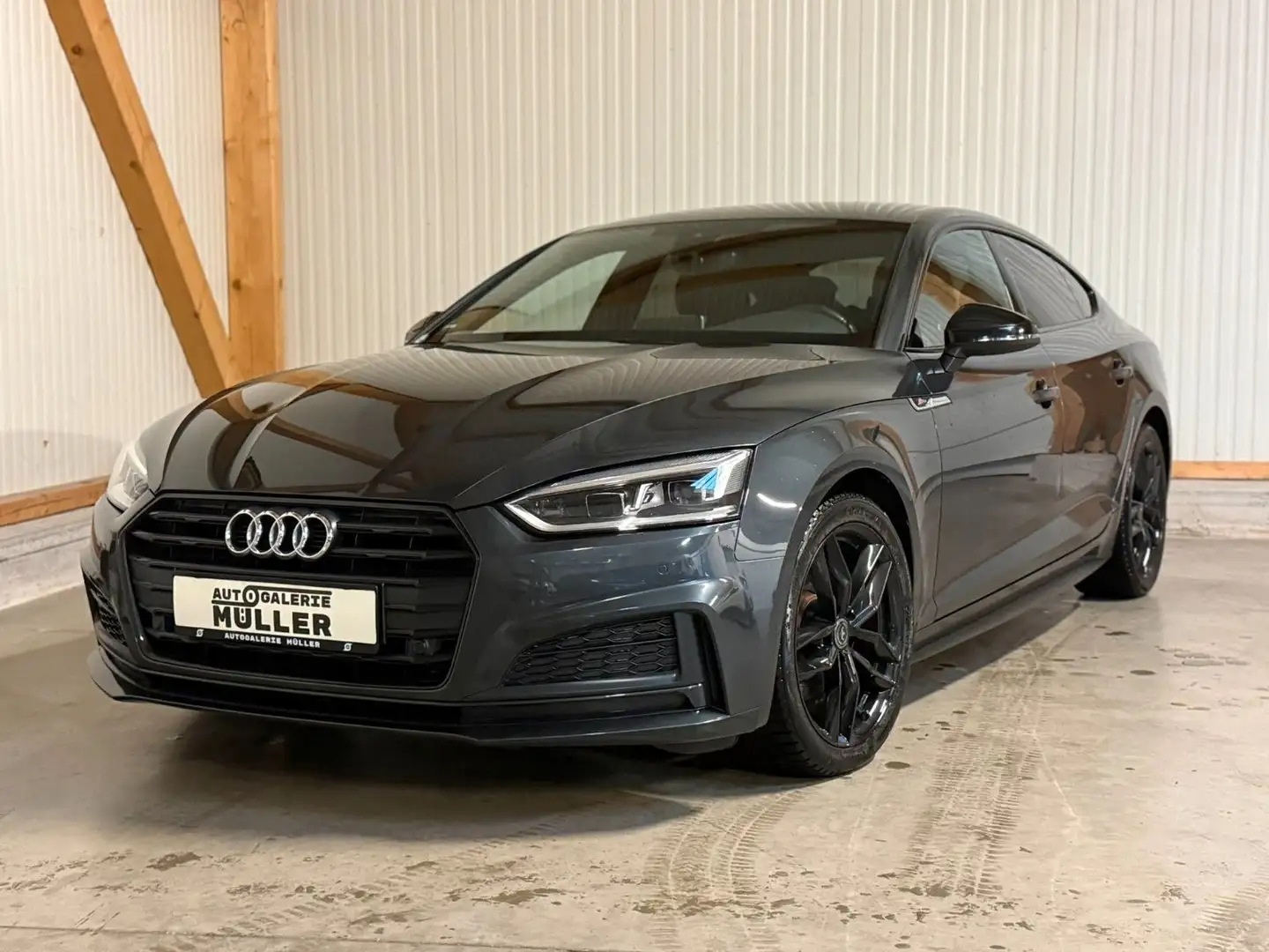 Audi A5 Sportback S-Line 2.0 TDI °Navi°Black Edition° Gris - 2
