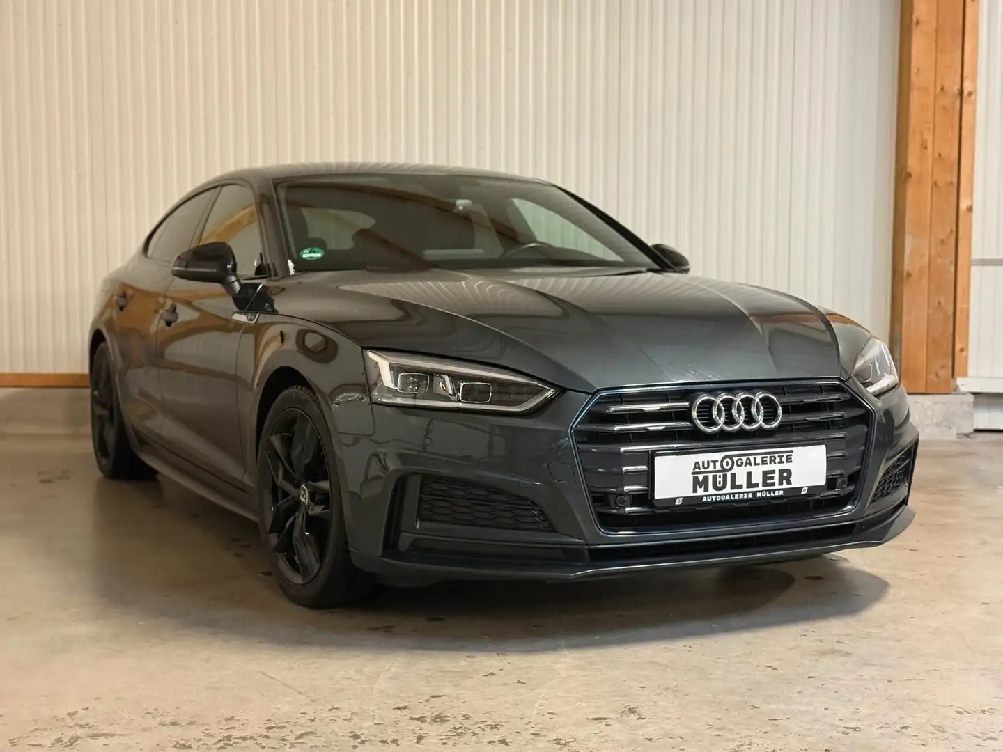 Audi A5 Sportback S-Line 2.0 TDI °Navi°Black Edition° Gris - 1