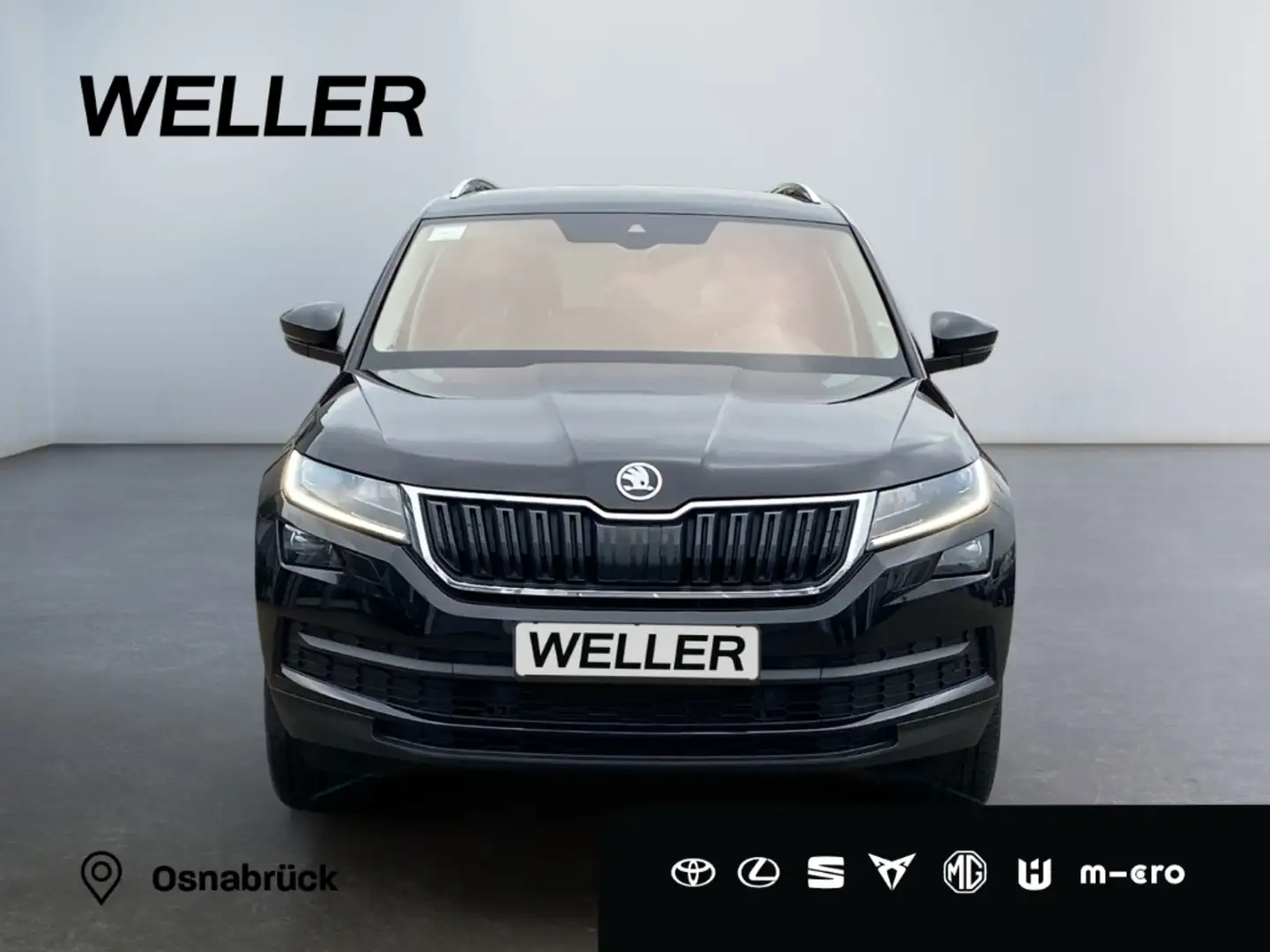 Skoda Kodiaq 2.0 TDI 4x4 DSG Style *LED*ACC*Leder*CAM* Schwarz - 2