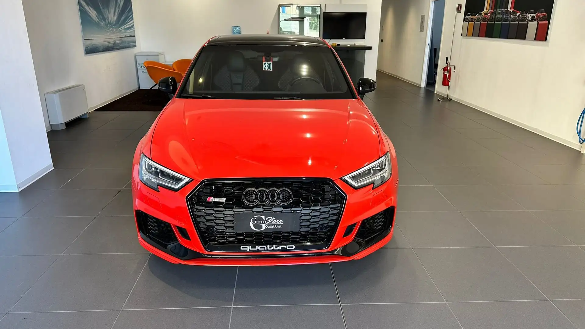 Audi RS3 ABT carbonceramica 500 cv Rot - 2