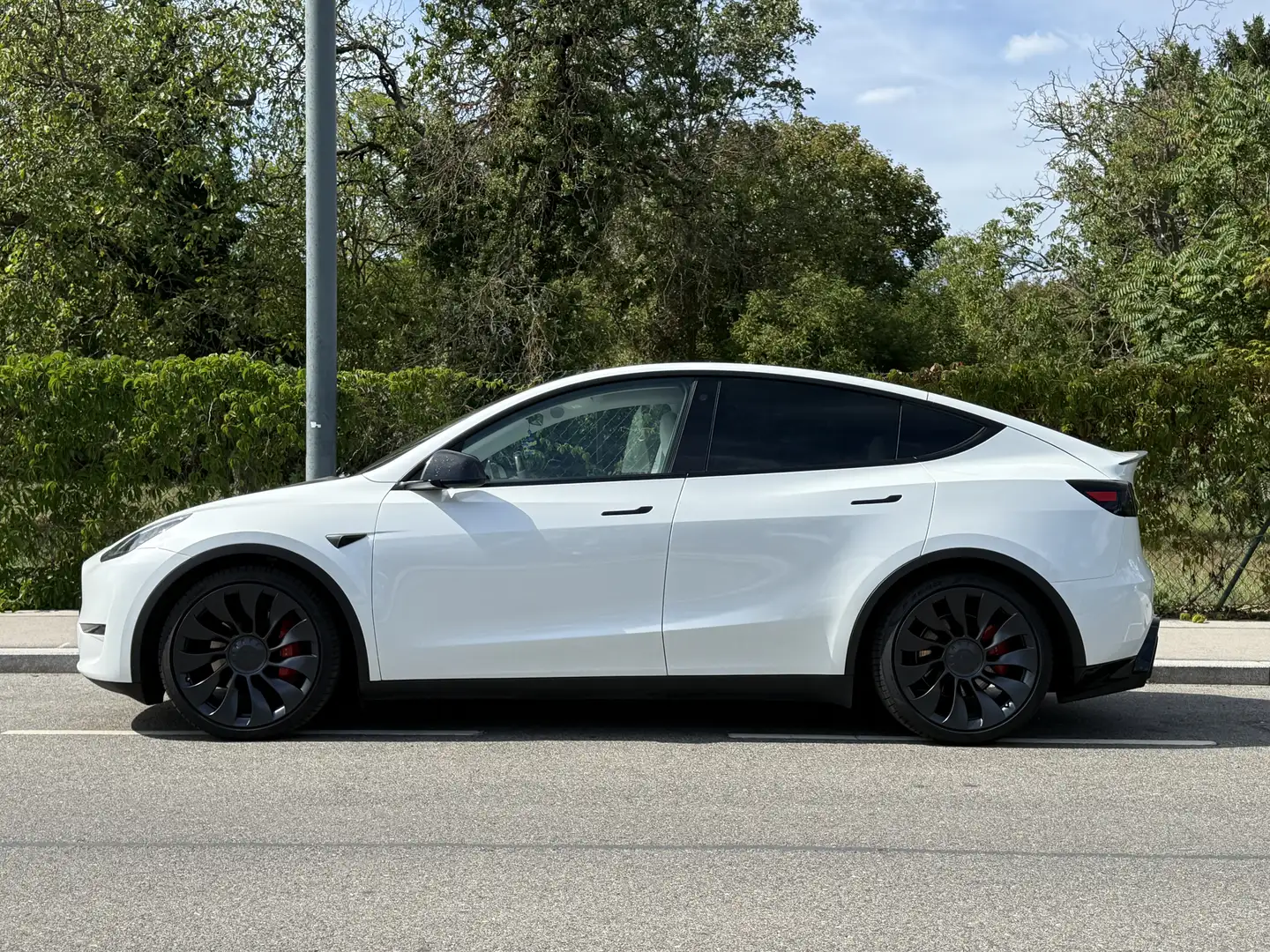 Tesla Model Y AWD 79kWh Performance Weiß - 2